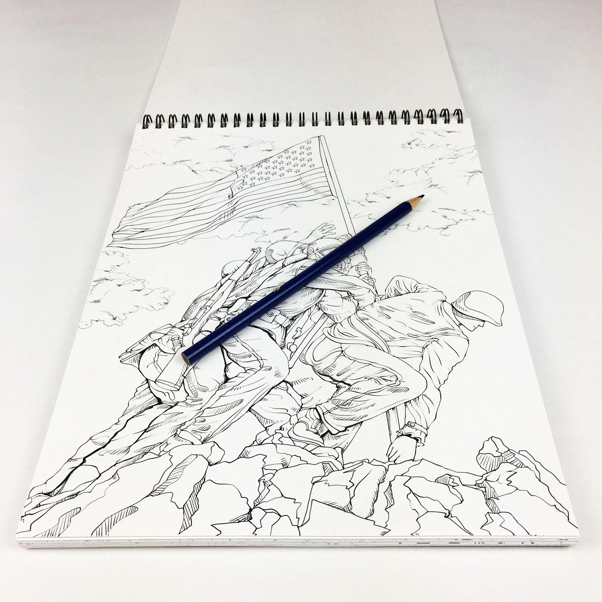 AMERICA Adult Coloring Book - Image 6