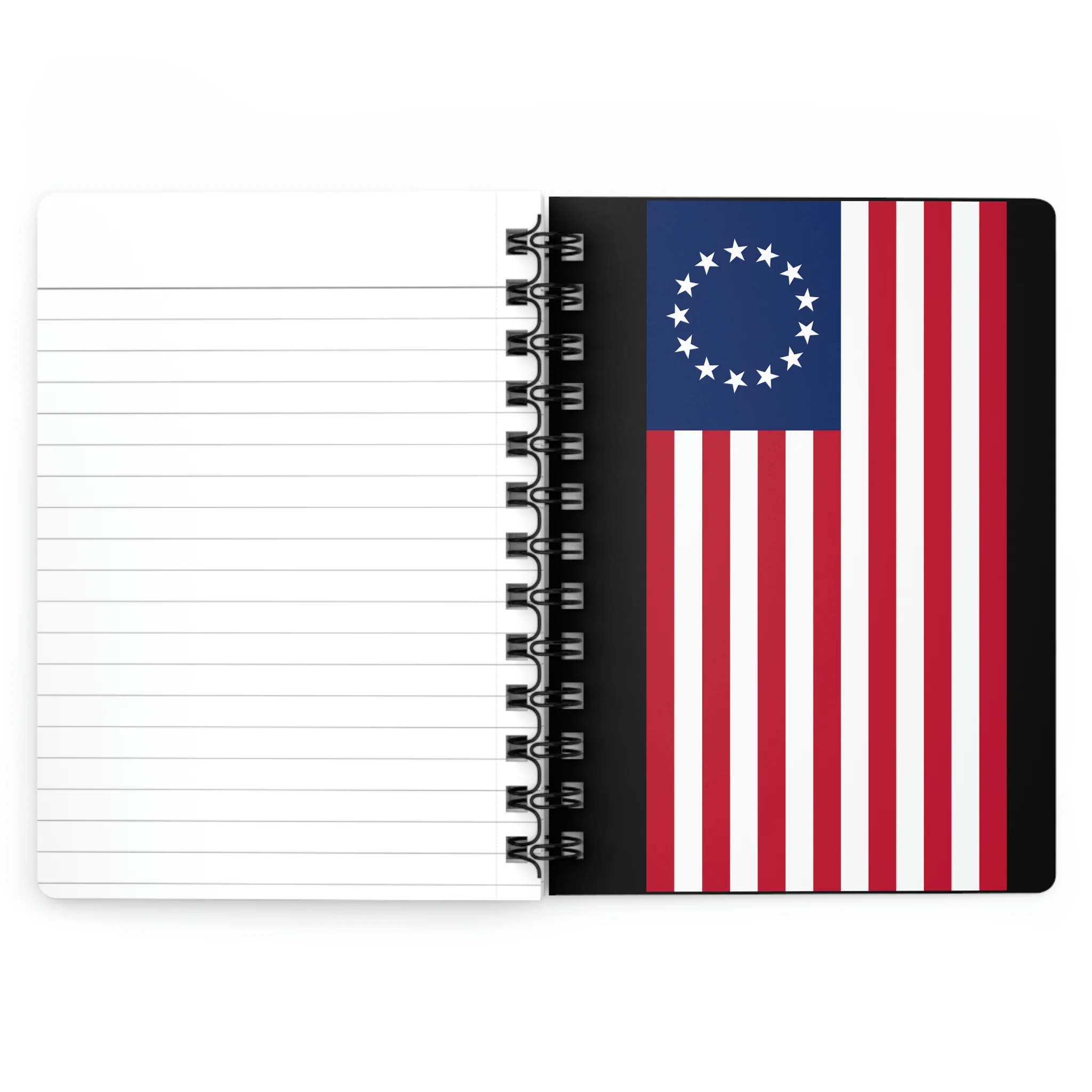 American Flag Soldier Spiral Bound Journal - Image 4