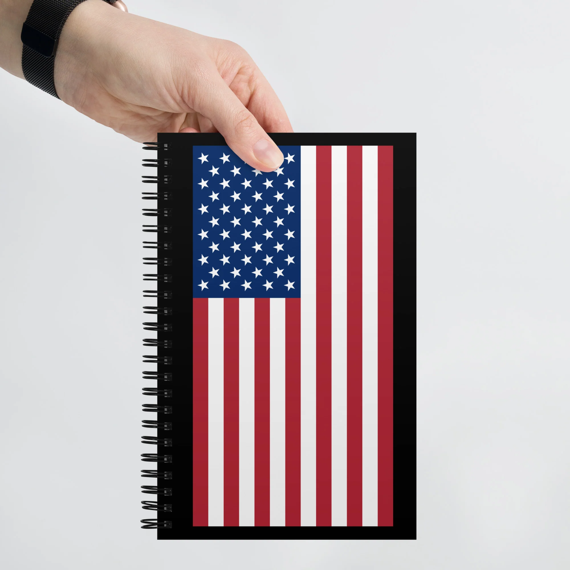 American Flag Spiral Notebook - Image 7