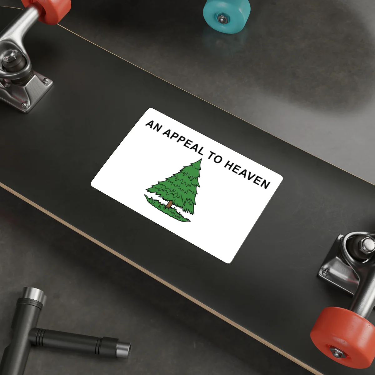 Appeal To Heaven Flag Decal Sticker (indoor and outdoor use) - Image 18