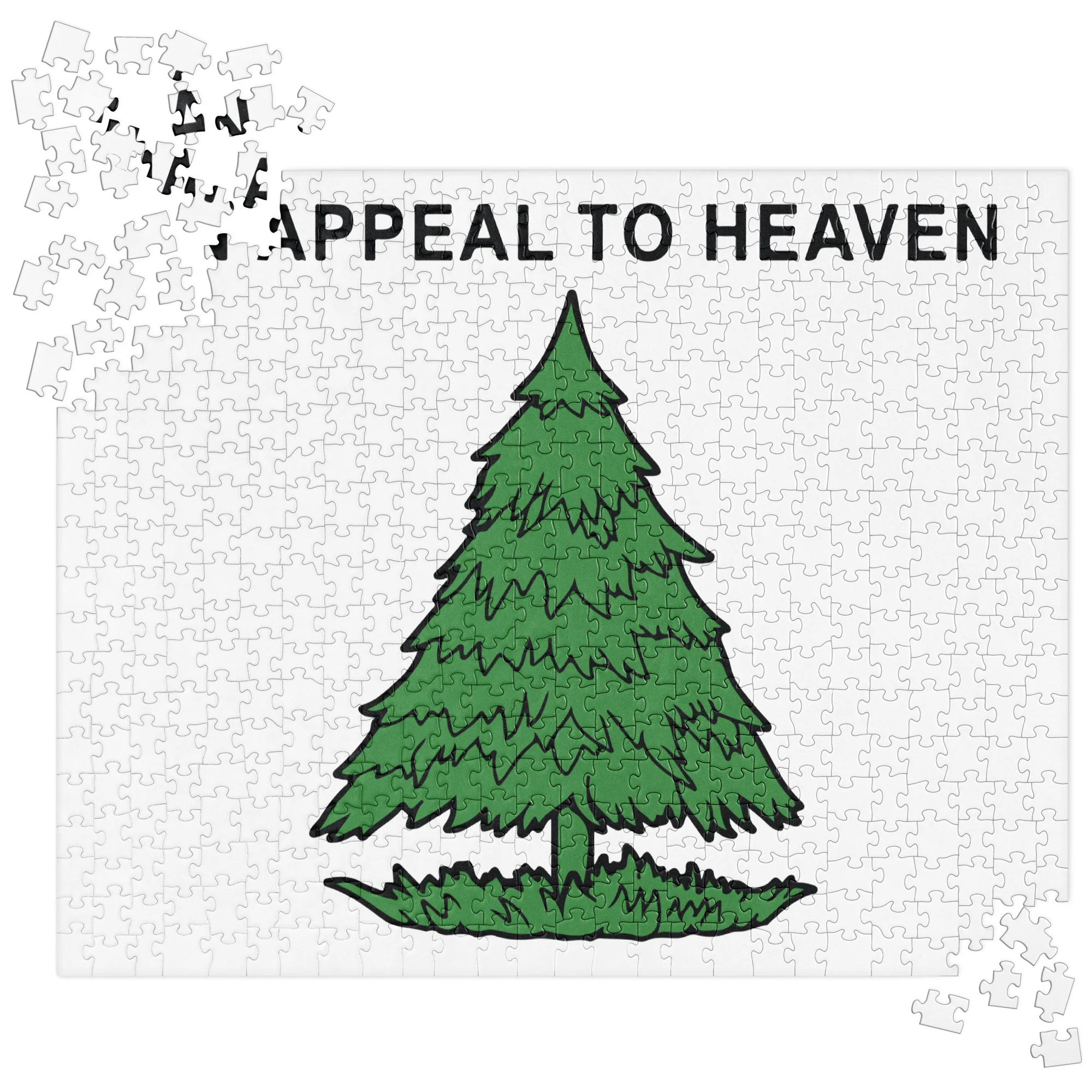 An Appeal To Heaven Flag Jigsaw puzzle (Made in the U.S.A.) by USA Flag Co. - Image 3