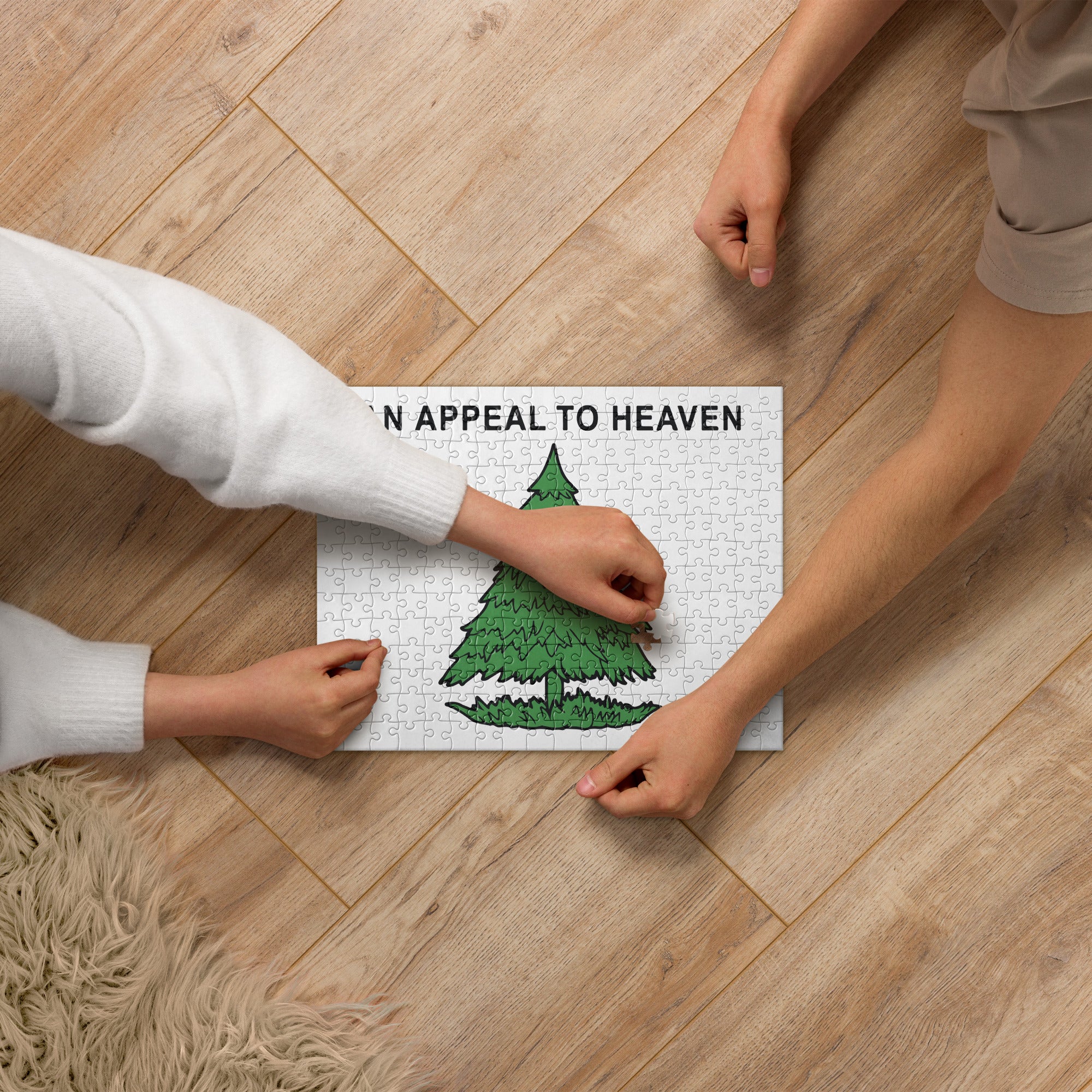 An Appeal To Heaven Flag Jigsaw puzzle (Made in the U.S.A.) by USA Flag Co. - Image 6
