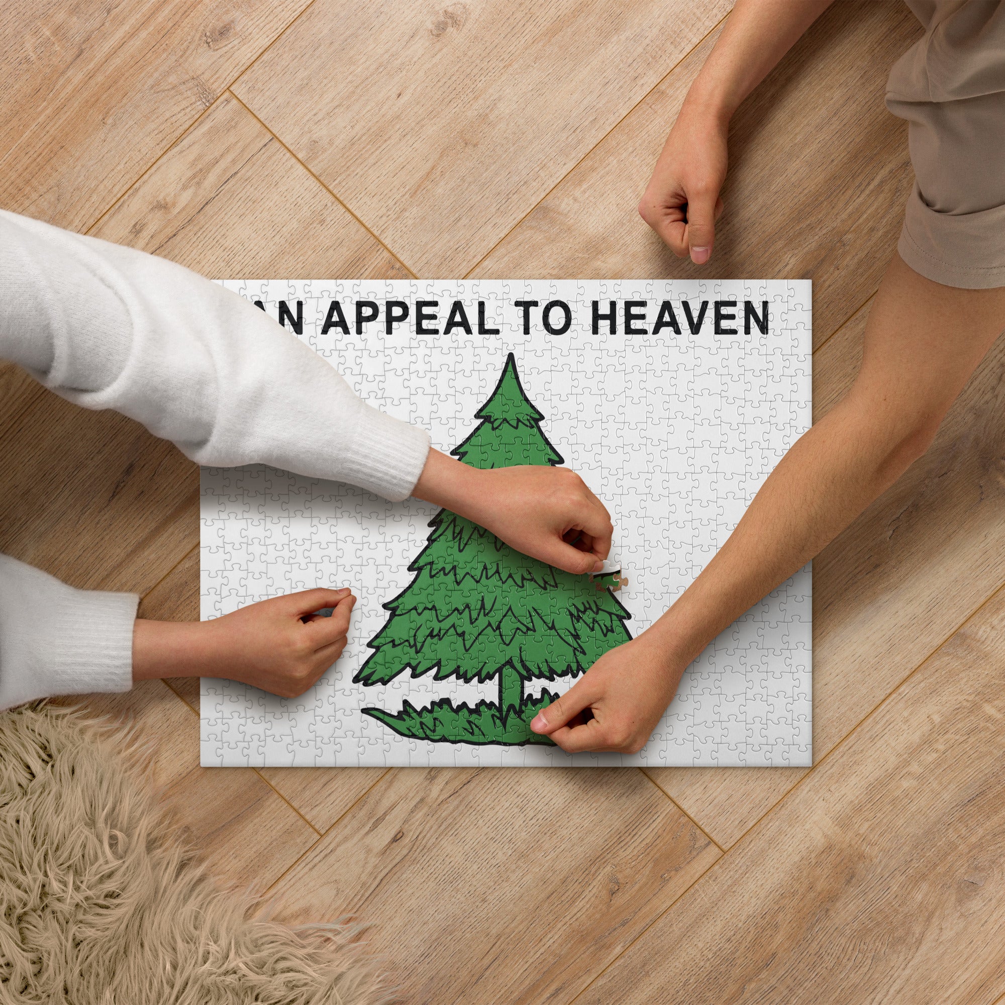 An Appeal To Heaven Flag Jigsaw puzzle (Made in the U.S.A.) by USA Flag Co. - Image 7