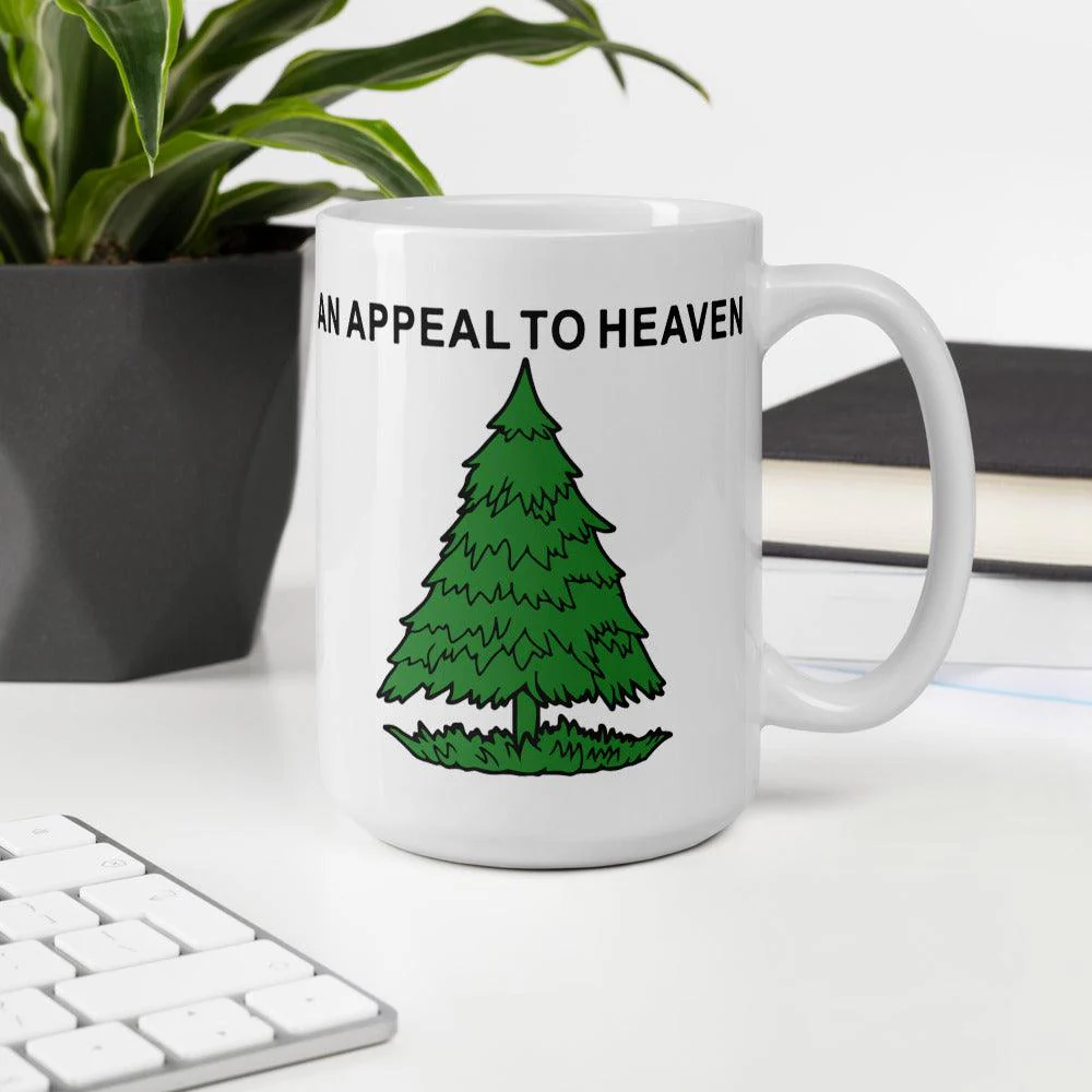 An Appeal To Heaven Mugs - 15 oz. or 11 oz. Glossy White - Image 4