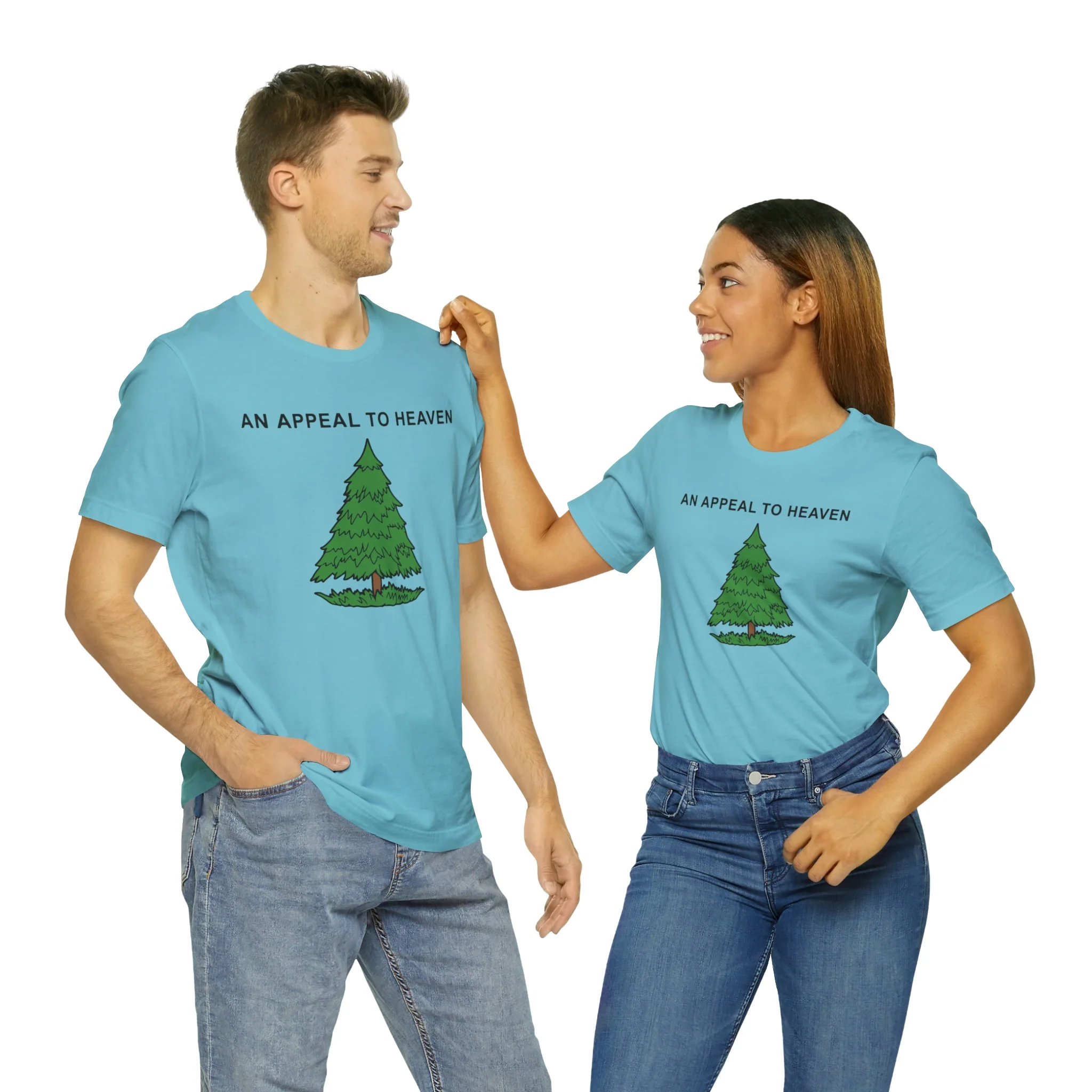 An Appeal To Heaven T Shirt: Bella + Canvas 3001 - Image 37