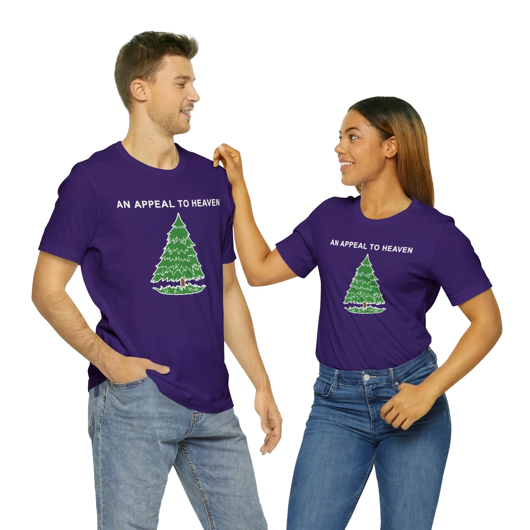 An Appeal To Heaven T Shirt: Bella + Canvas 3001 - Image 67