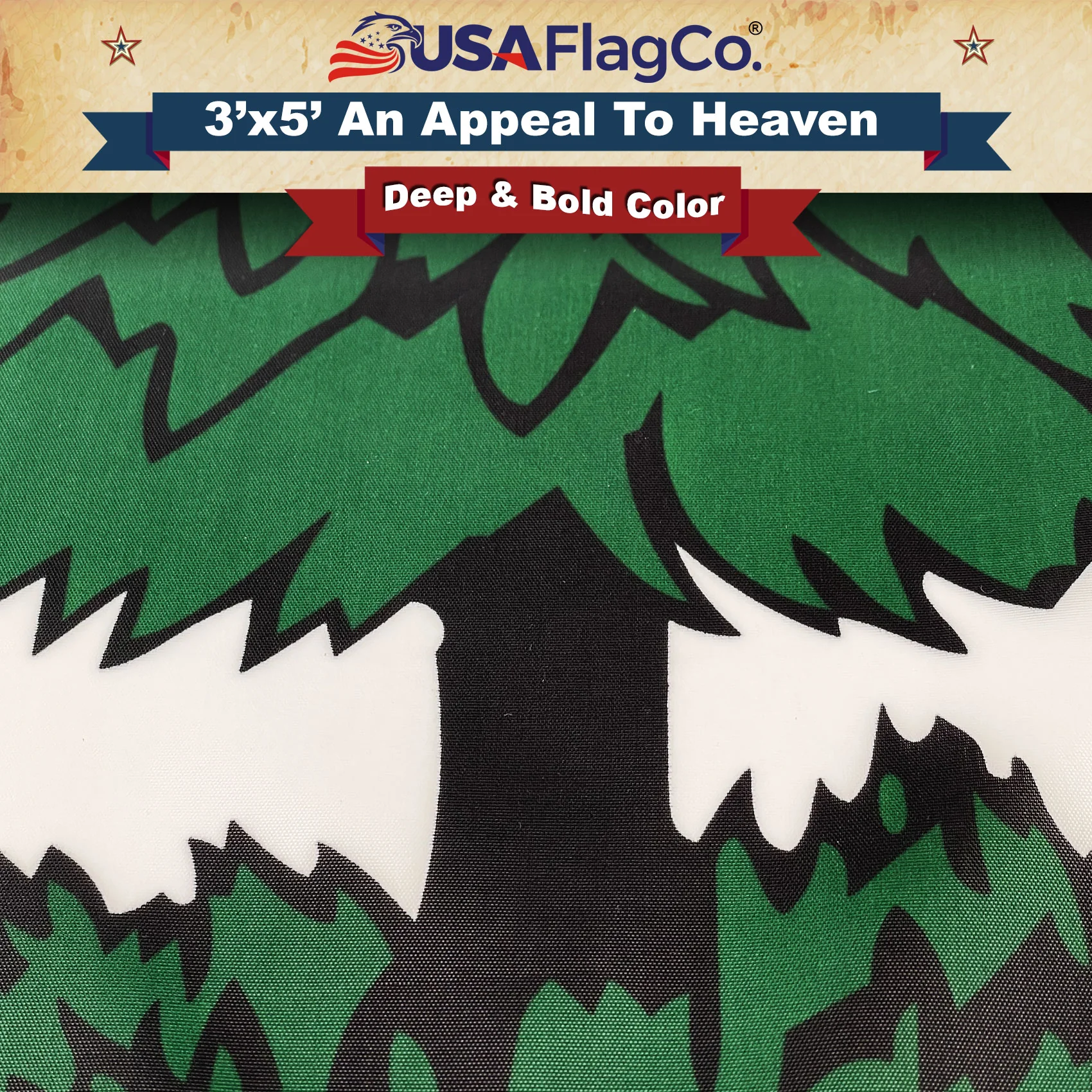 An Appeal To Heaven Flag (3x5 foot) Oxford Polyester - Single Reverse - Image 4
