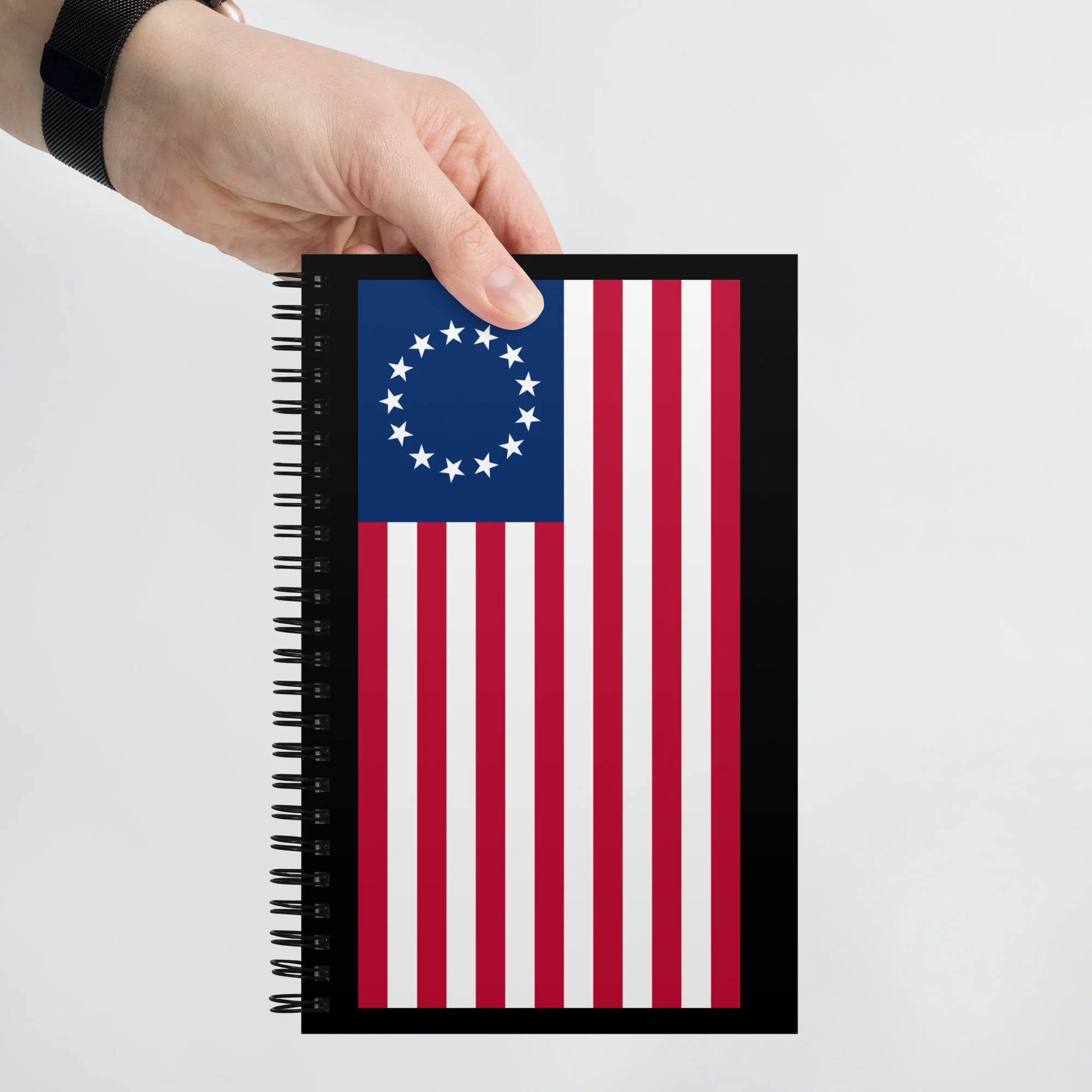 Betsy Ross Flag Spiral Notebook - Image 7