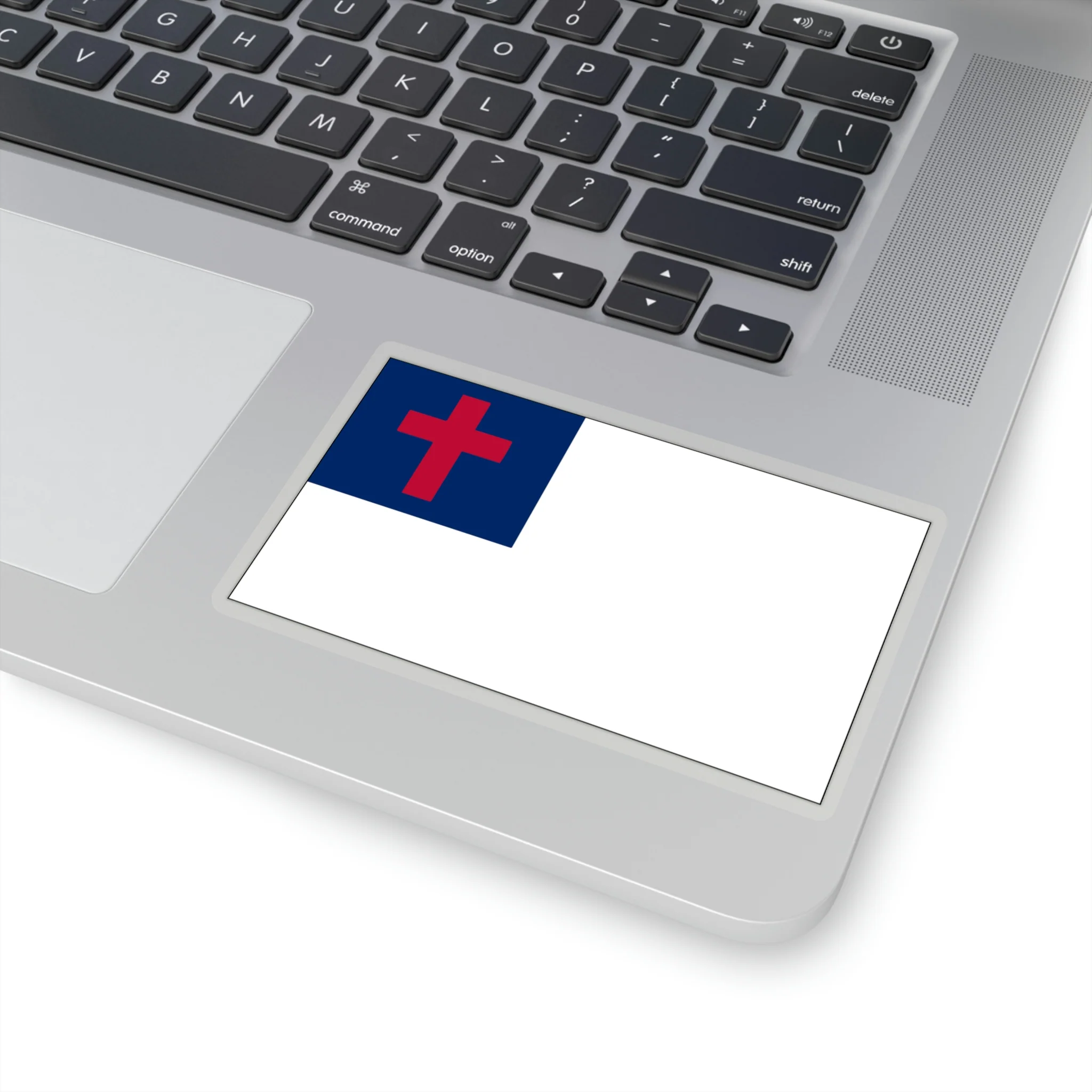 Christian Flag Sticker - Image 13