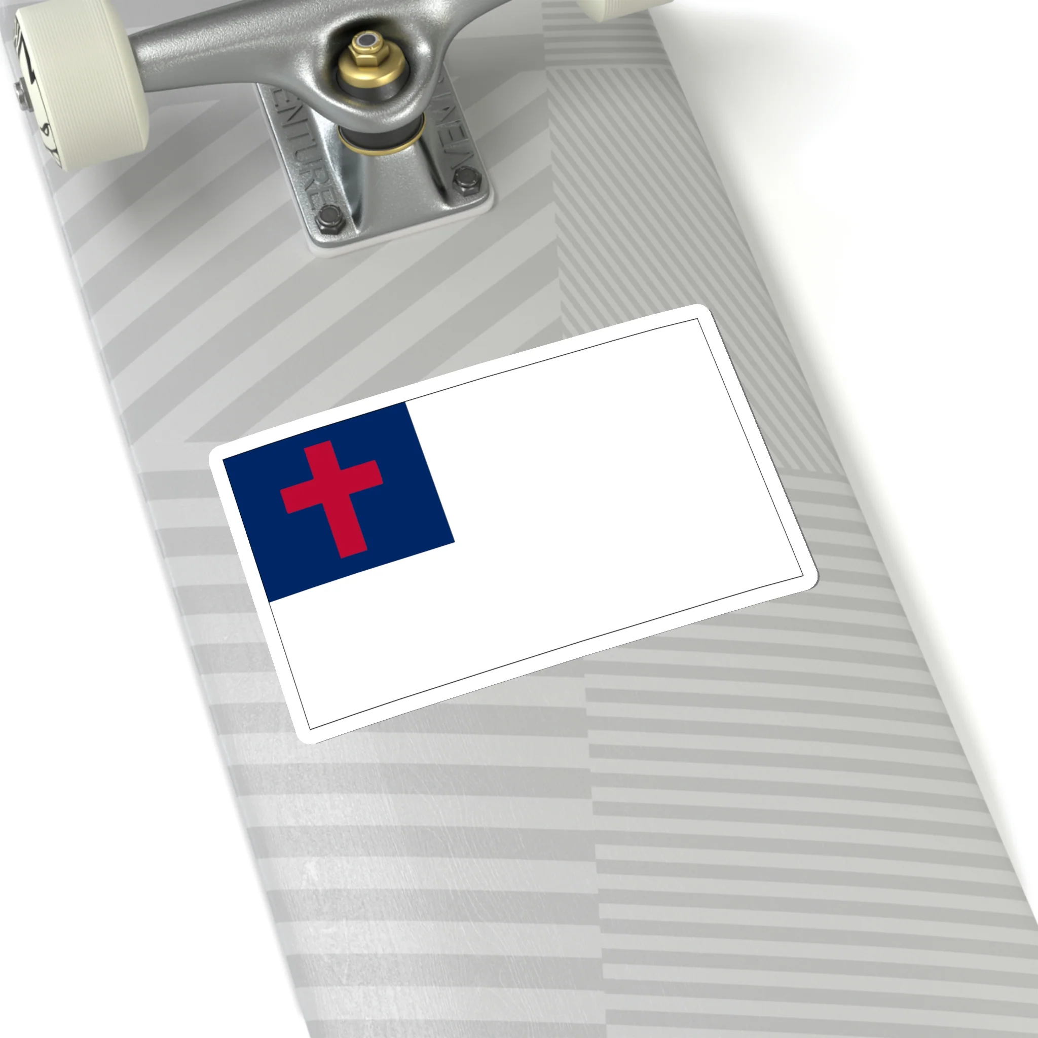 Christian Flag Sticker - Image 21