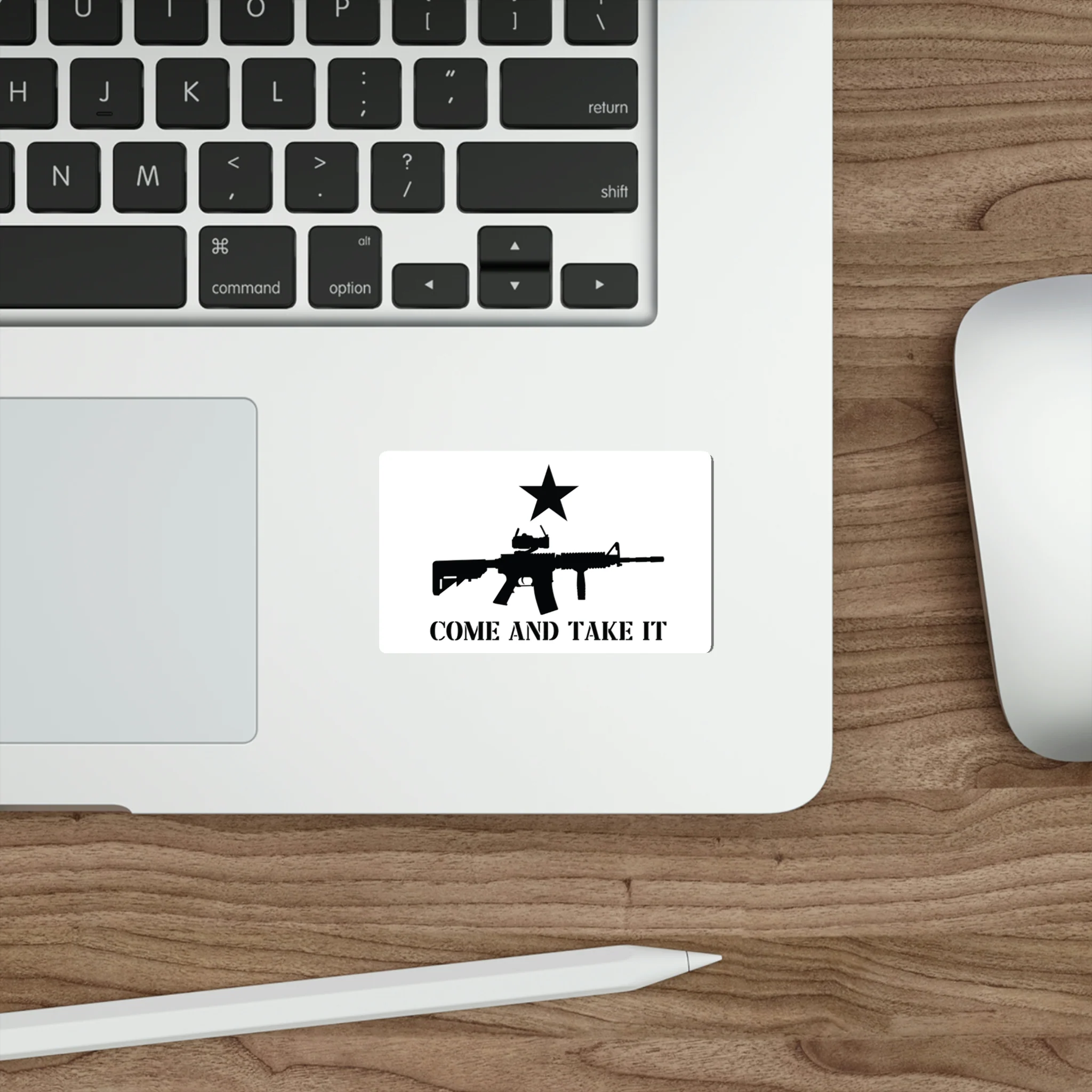 Come And Take It AR-15 Flag Decal (indoor and outdoor use) - Image 9