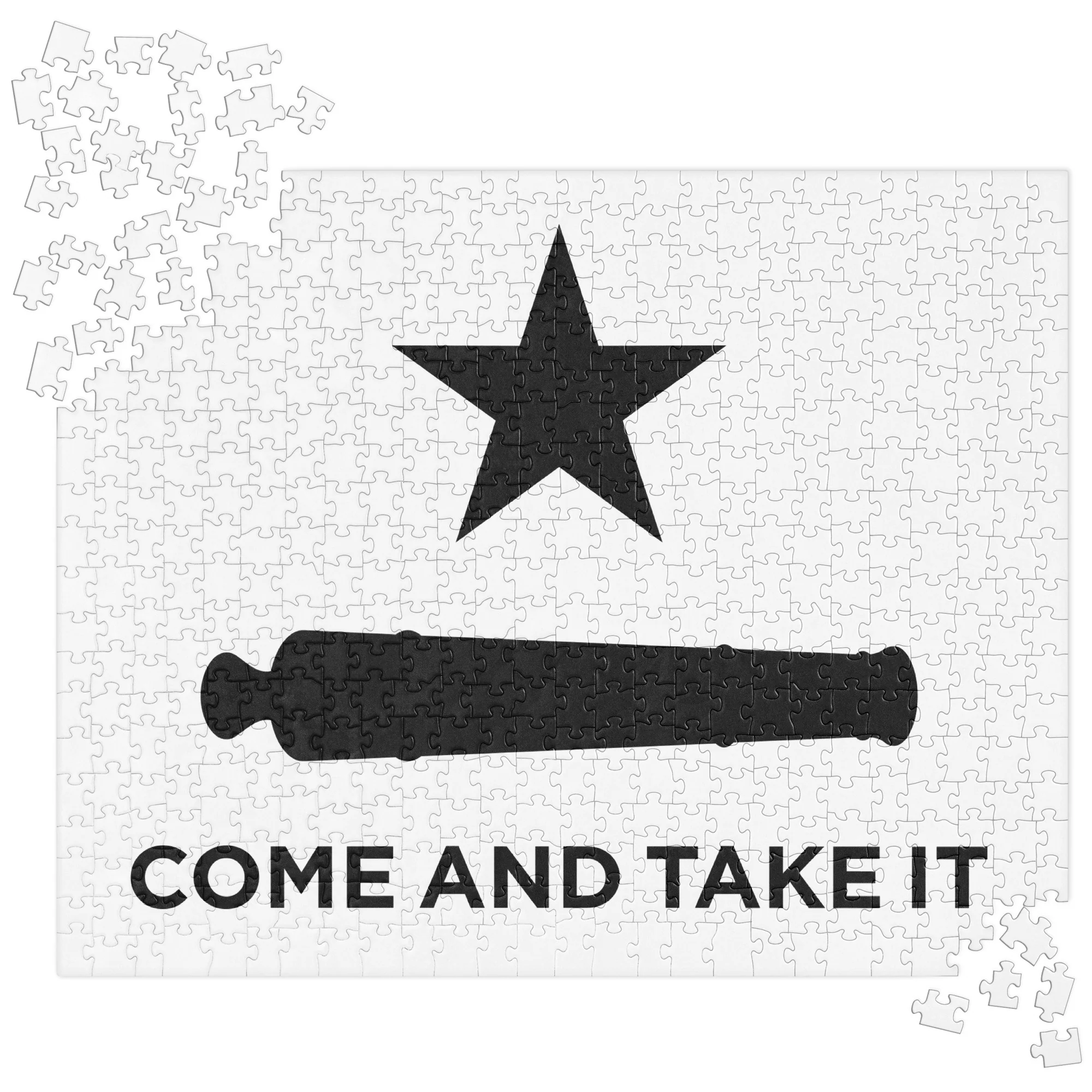 Come and Take It Flag Jigsaw puzzle (Made in the U.S.A.) by USA Flag Co. - Image 3