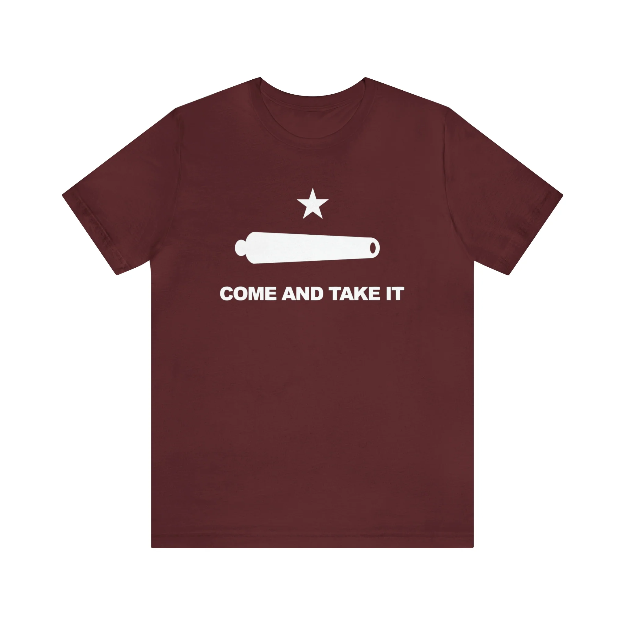 Come And Take It Flag T Shirt: Bella + Canvas 3001 - Image 75
