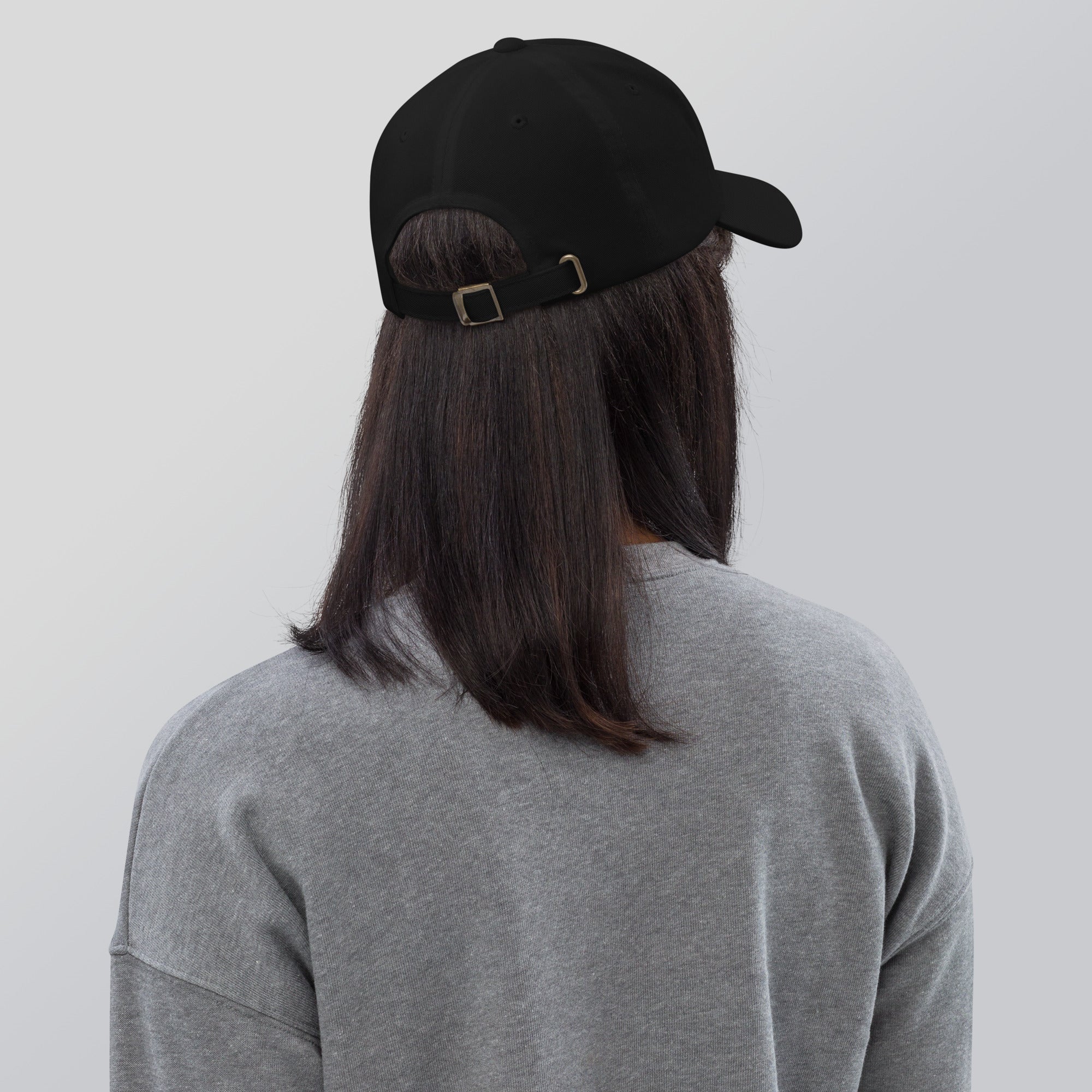 Dad Hat - Thin Yellow Line Flag (Embroidered Flag) - Image 16