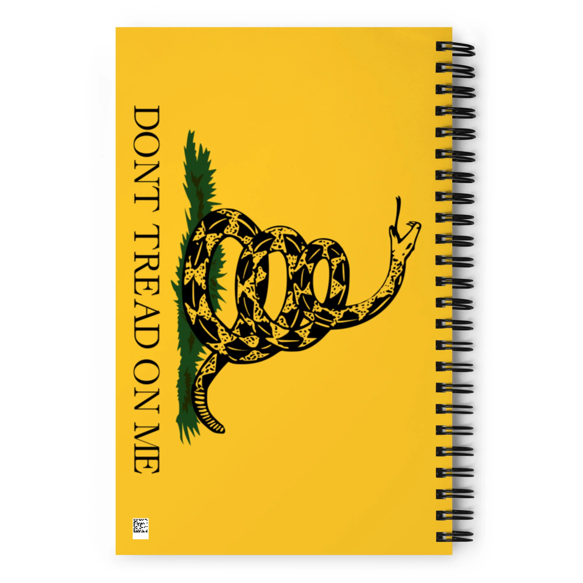 Don't Tread On Me Flag Spiral Notebook - Image 3