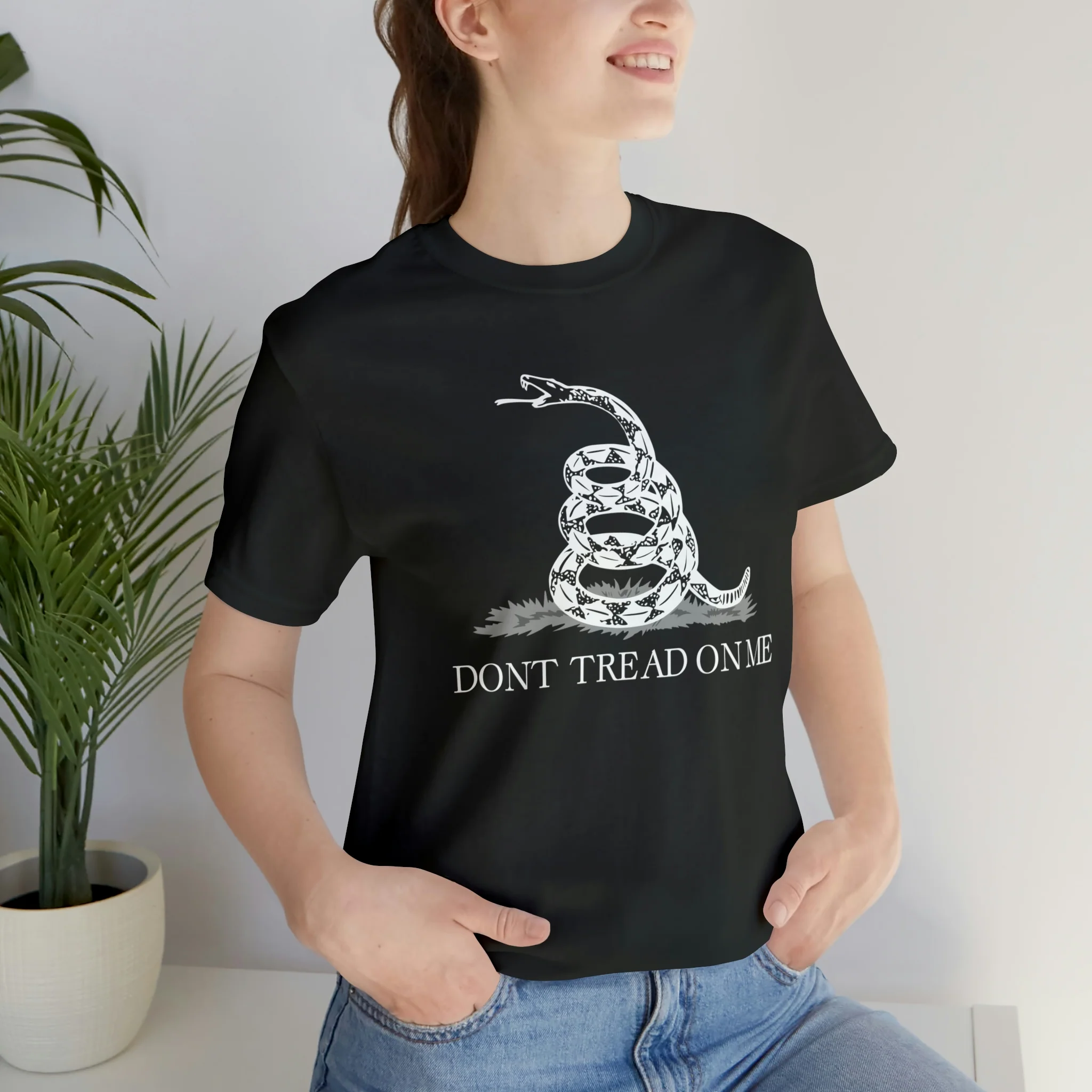 Don't Tread On Me T Shirt: Bella + Canvas 3001 - Image 18