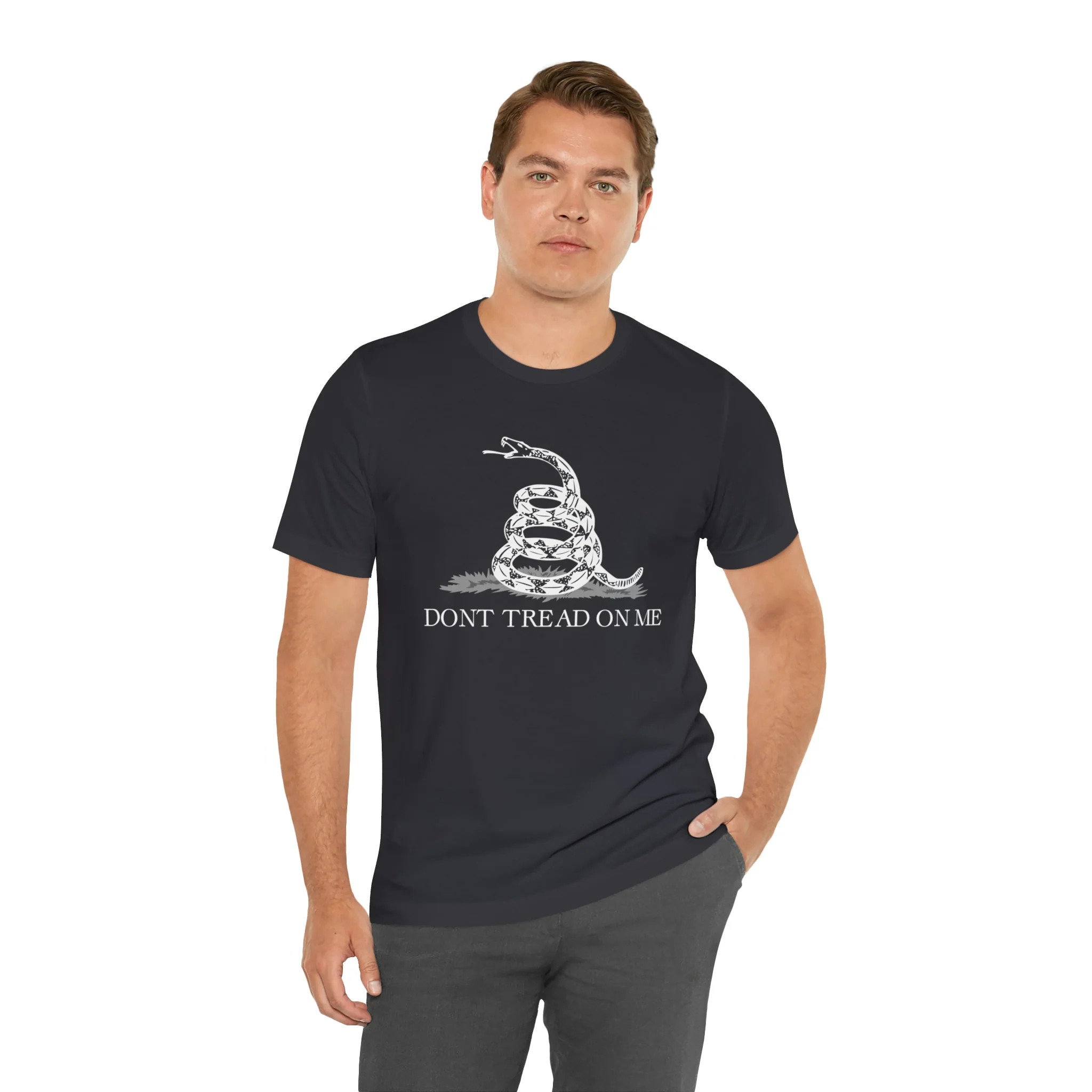 Don't Tread On Me T Shirt: Bella + Canvas 3001 - Image 29