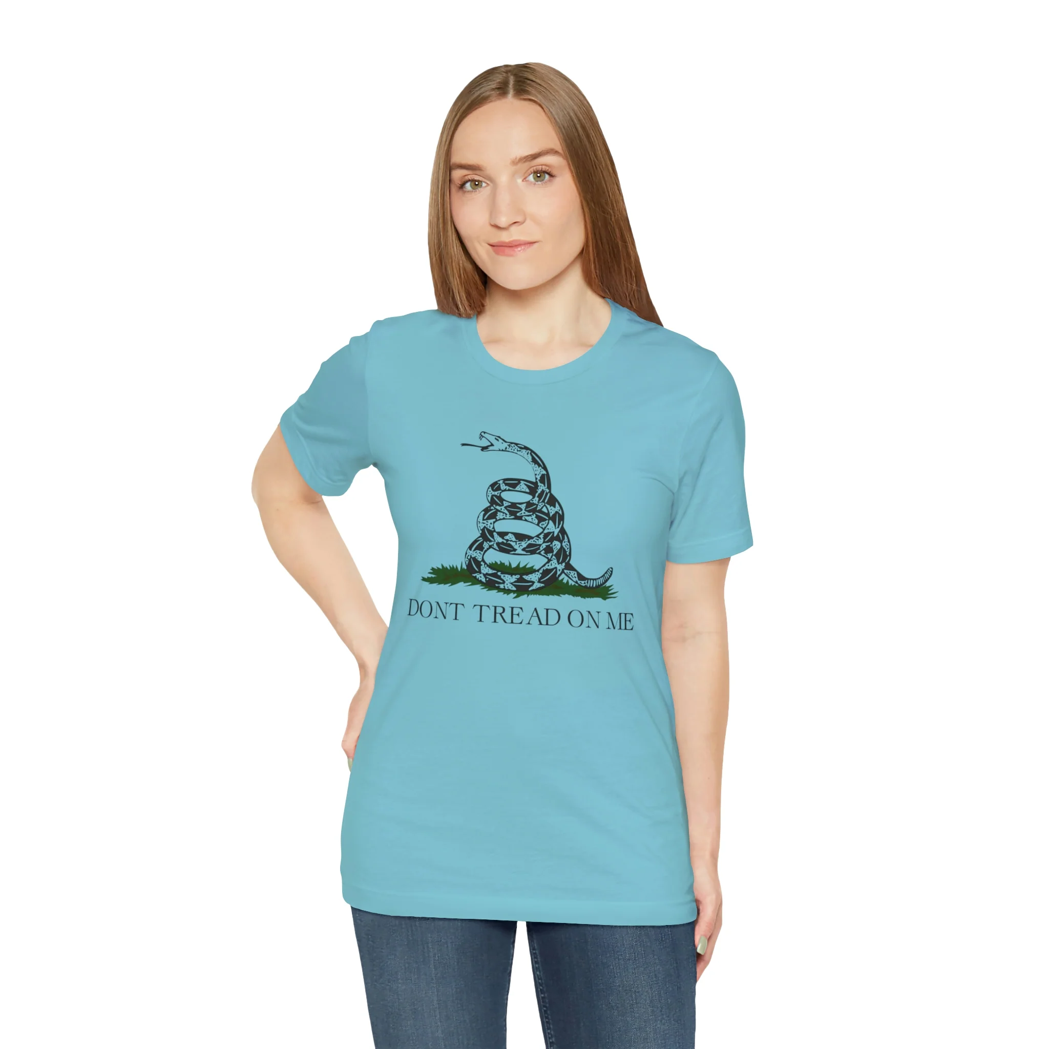 Don't Tread On Me T Shirt: Bella + Canvas 3001 - Image 34