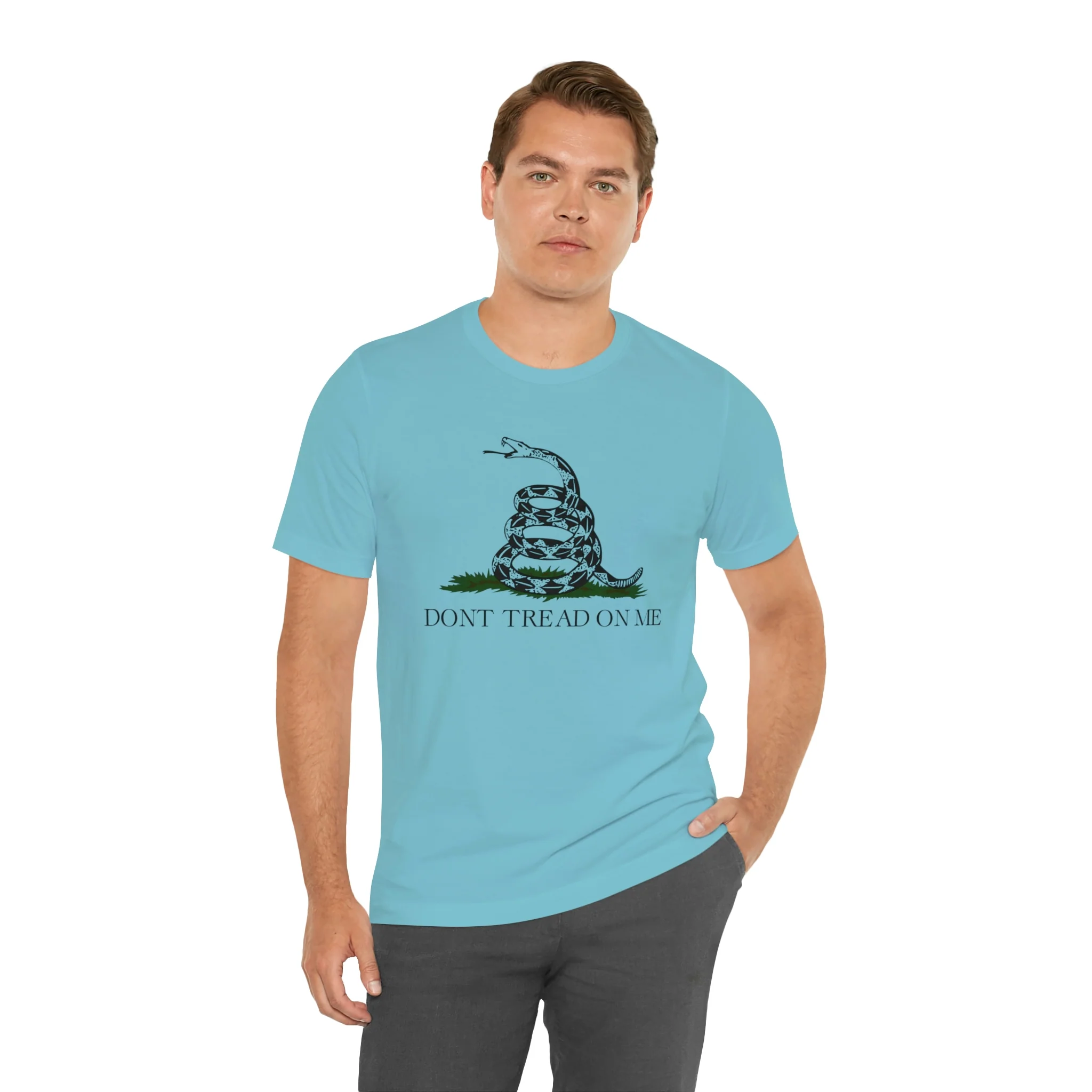 Don't Tread On Me T Shirt: Bella + Canvas 3001 - Image 35