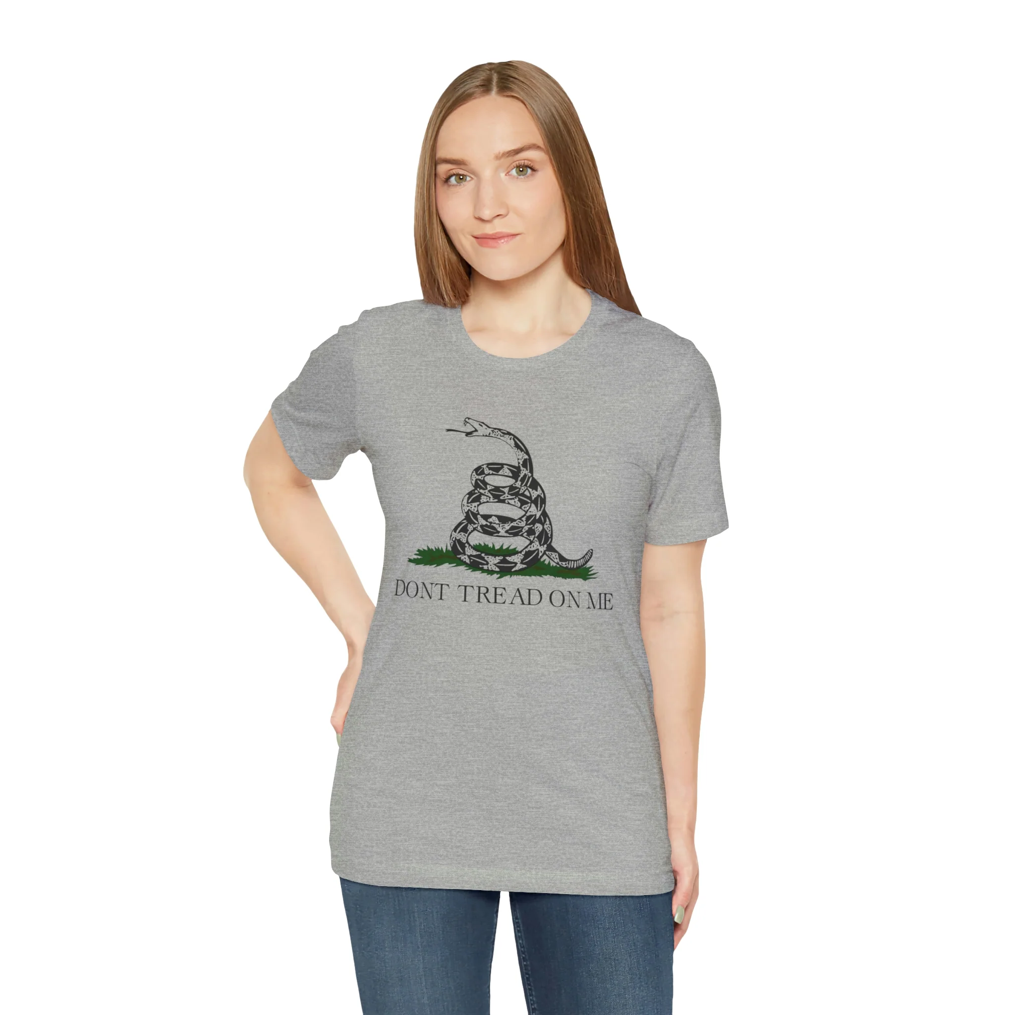 Don't Tread On Me T Shirt: Bella + Canvas 3001 - Image 40