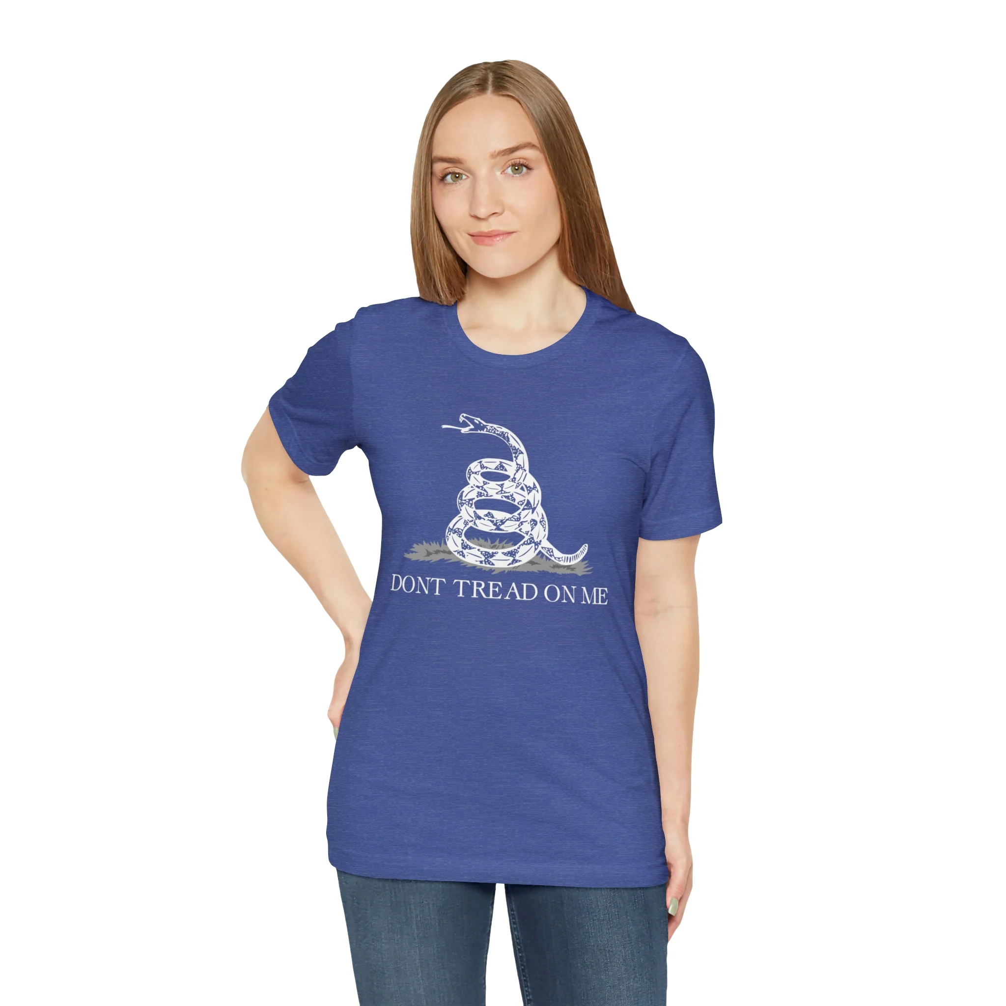 Don't Tread On Me T Shirt: Bella + Canvas 3001 - Image 52