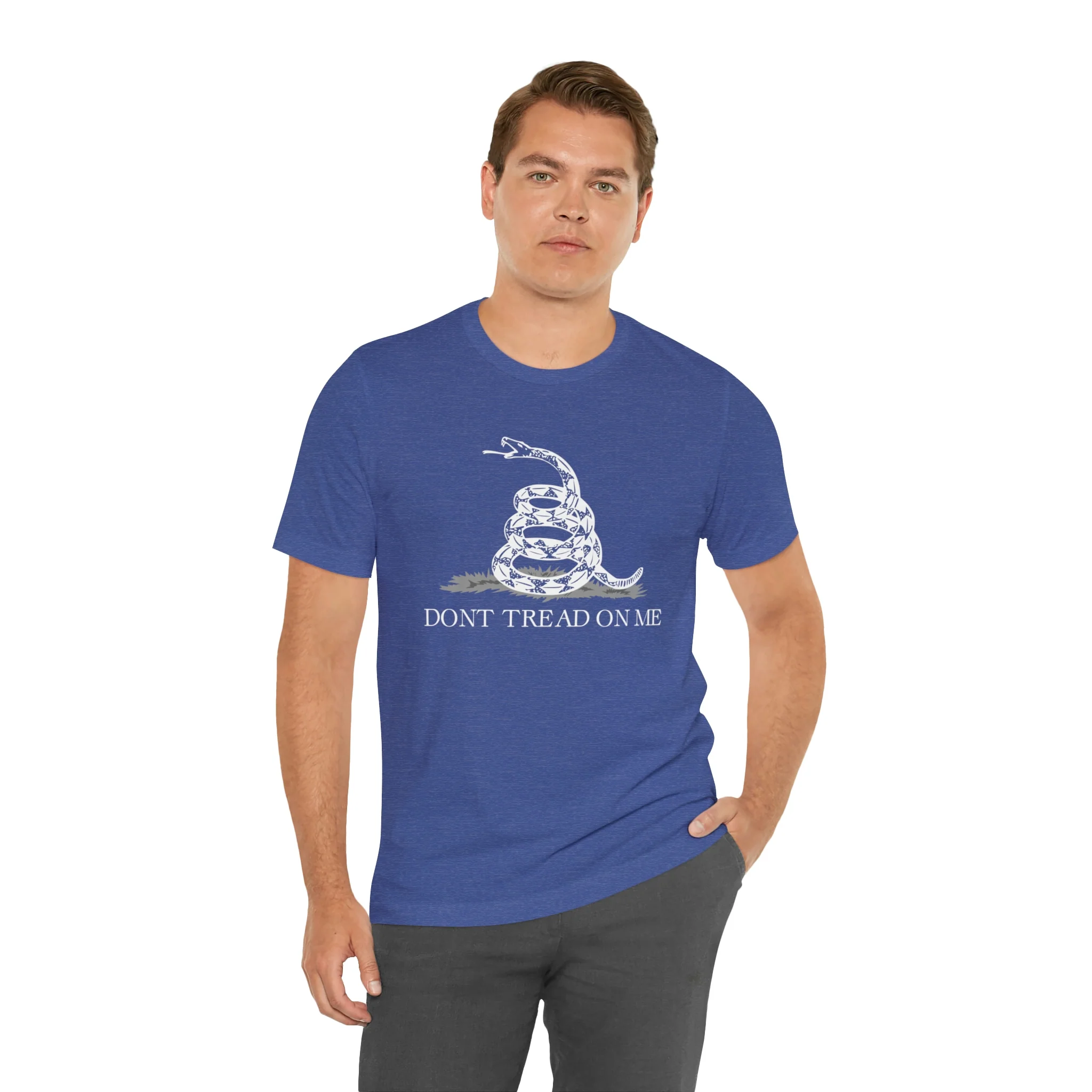 Don't Tread On Me T Shirt: Bella + Canvas 3001 - Image 53