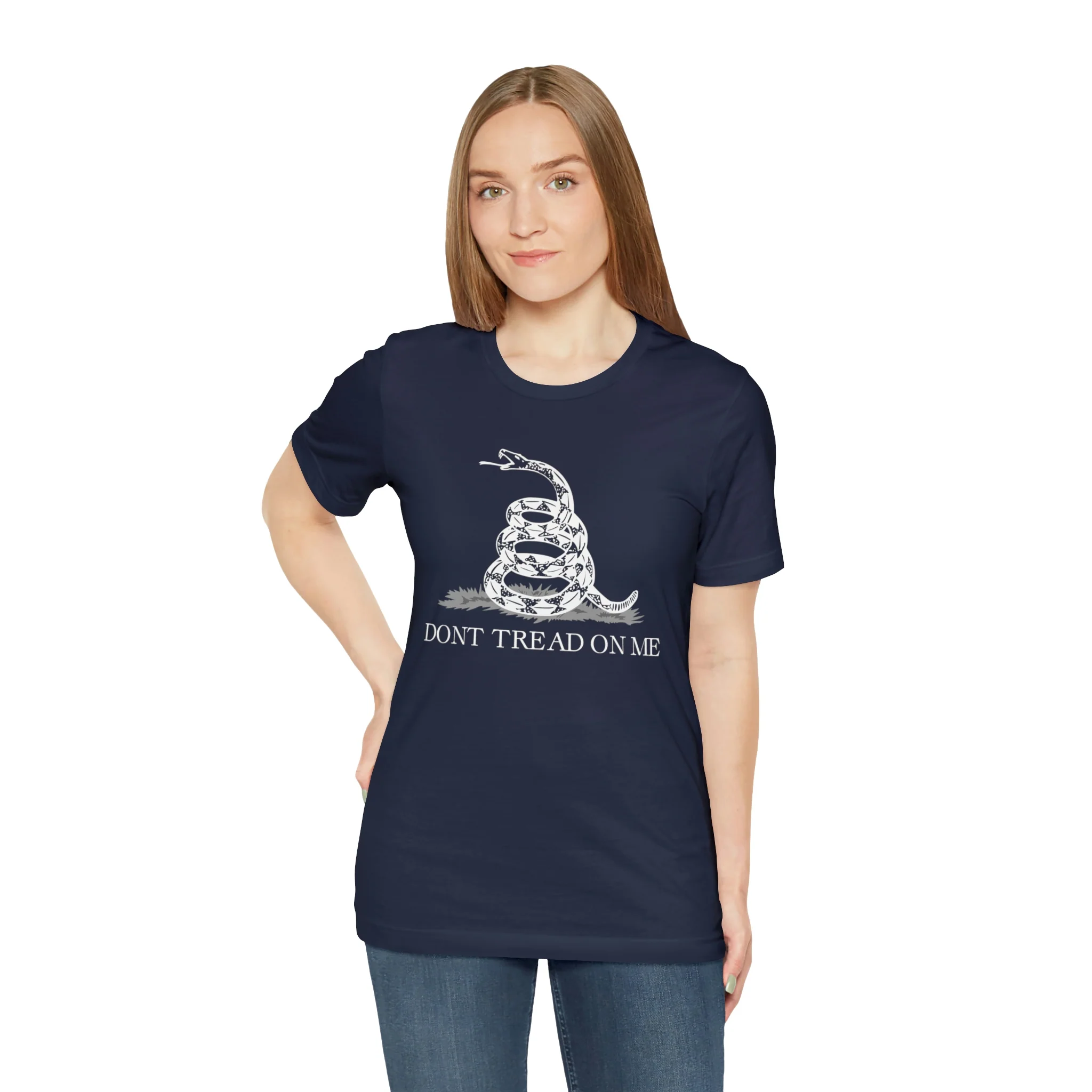 Don't Tread On Me T Shirt: Bella + Canvas 3001 - Image 64