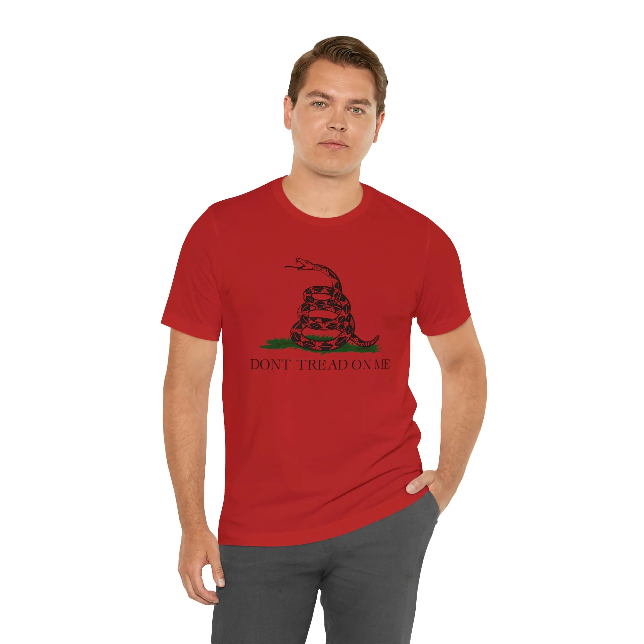 Don't Tread On Me T Shirt: Bella + Canvas 3001 - Image 89