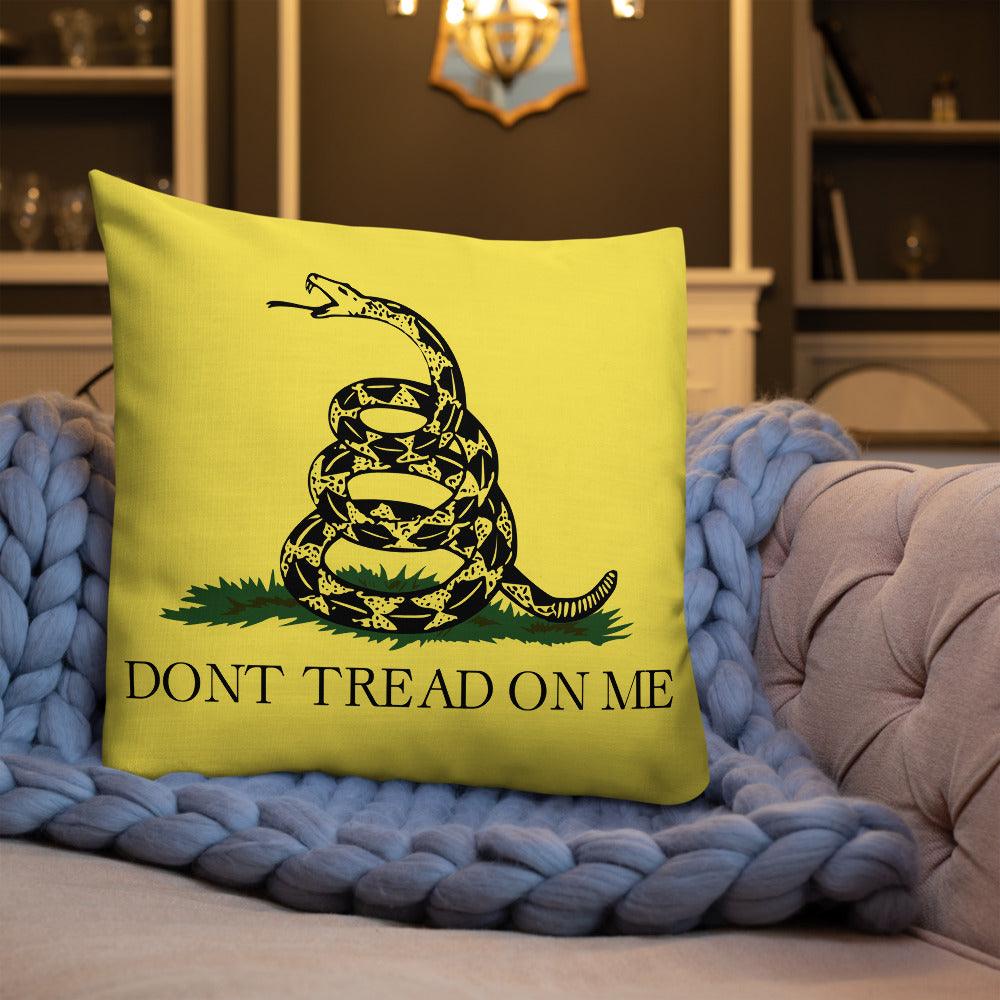 Don't Tread On Me Premium Throw Pillows - Image 9