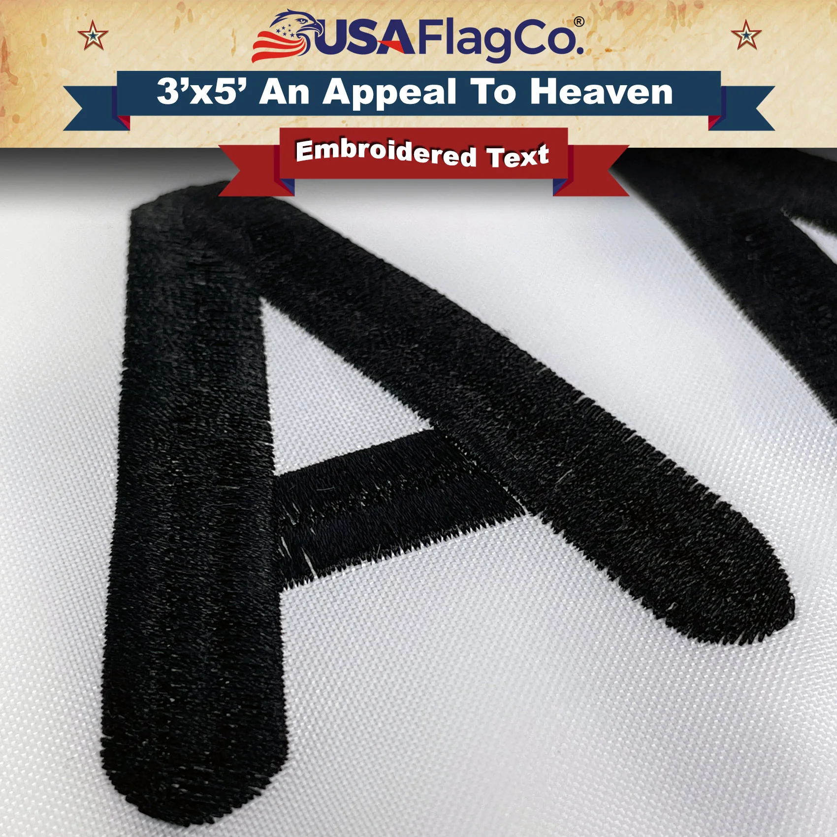 An Appeal To Heaven Flag (3x5 foot) Double-sided Embroidered - Image 7