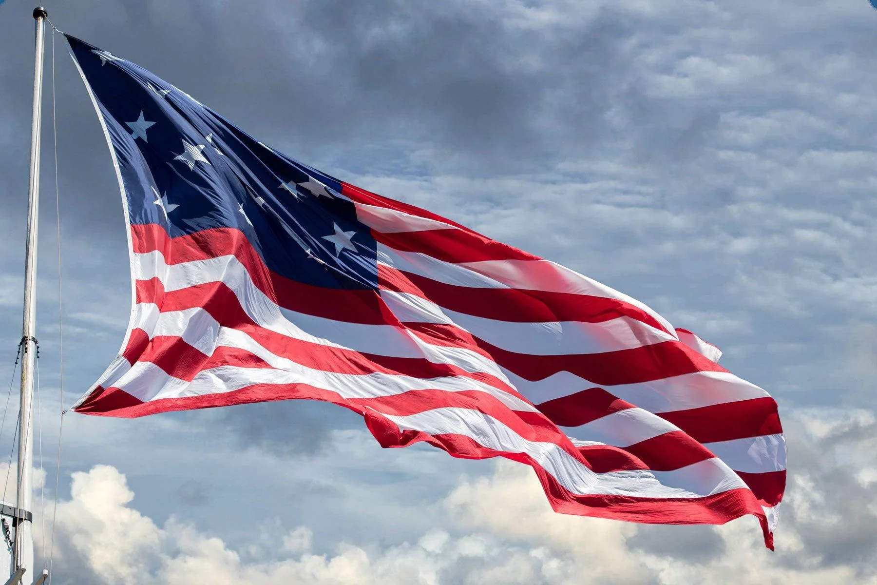 Fort McHenry Star-Spangled Banner Flag (Embroidered Stars & Sewn Stripes) - Image 3