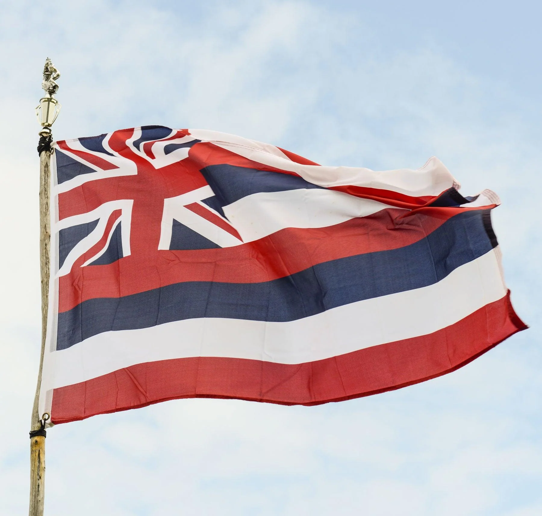 Hawaii State Flag Made in USA – Heavy Duty Nylon - Image 3