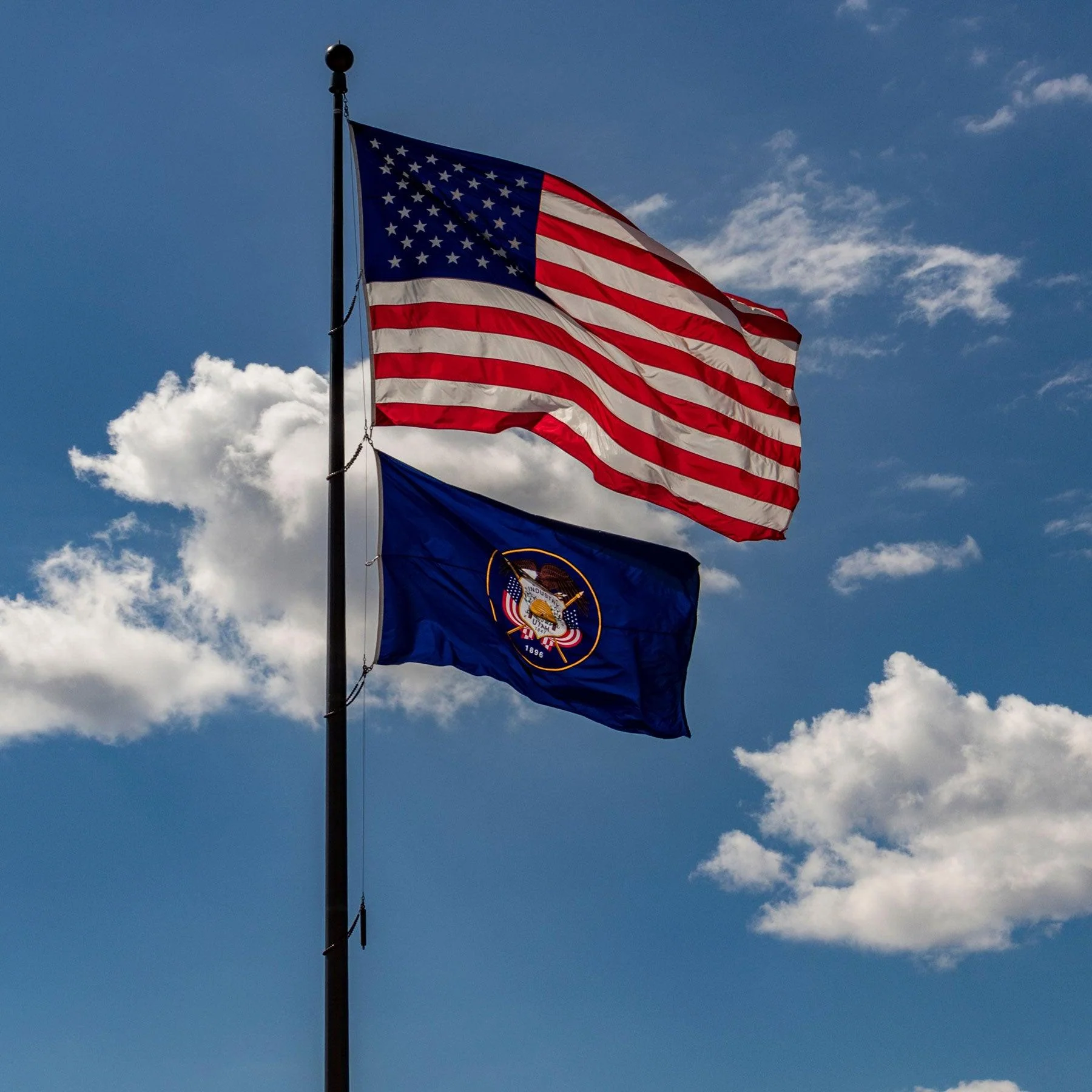 Utah State Flag - Historic Version - Image 3