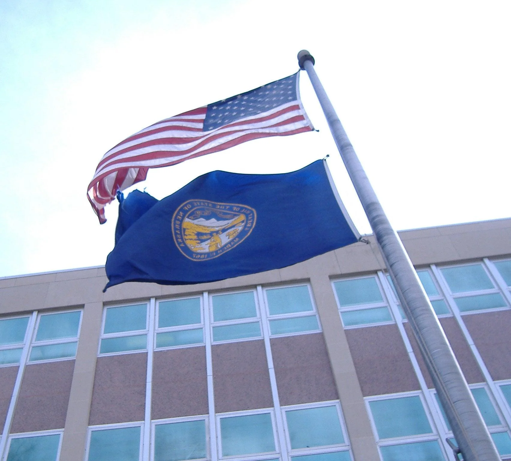 Nebraska State Flag Made in USA – Heavy Duty Nylon - Image 3