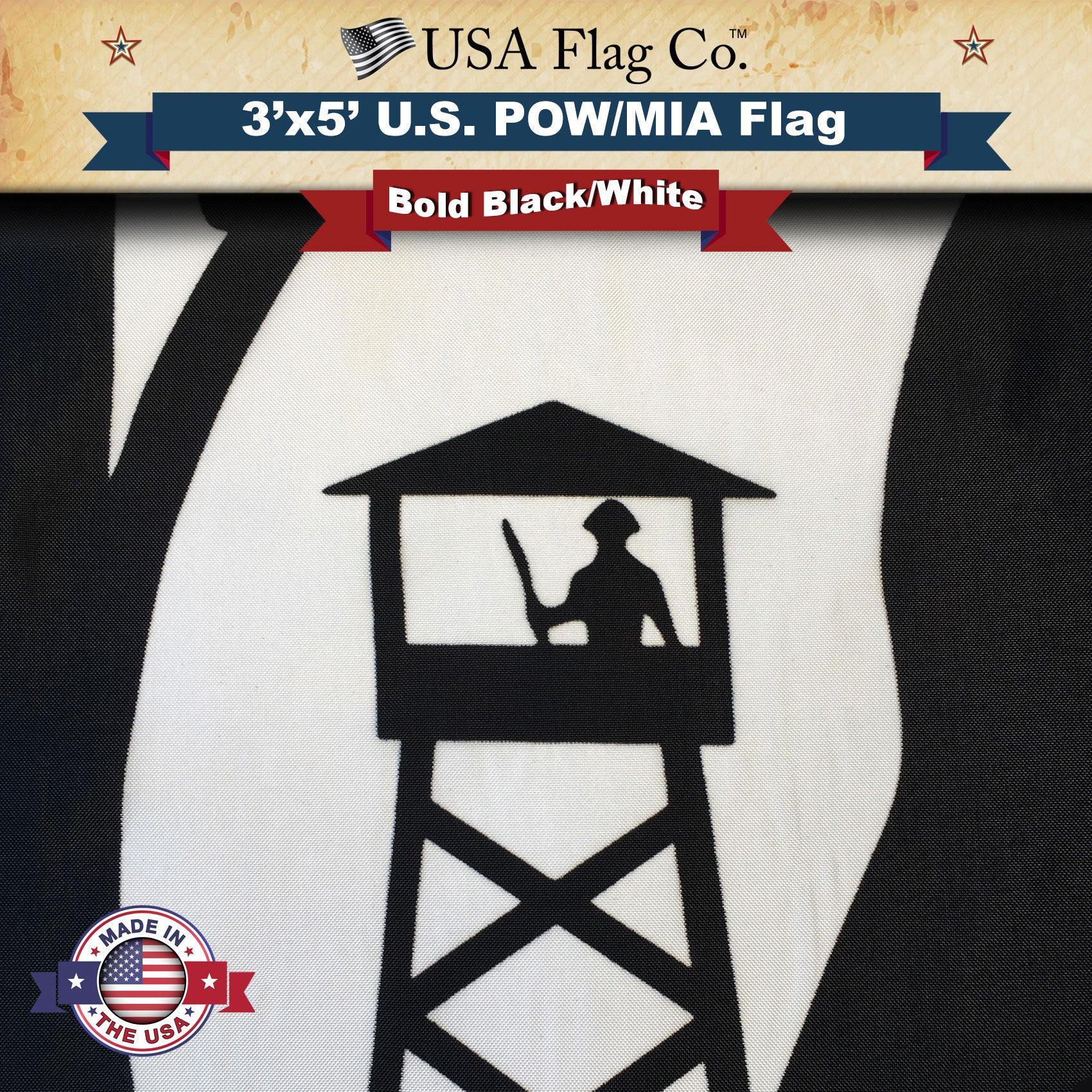 Official POW MIA Flag Made in USA - Image 4