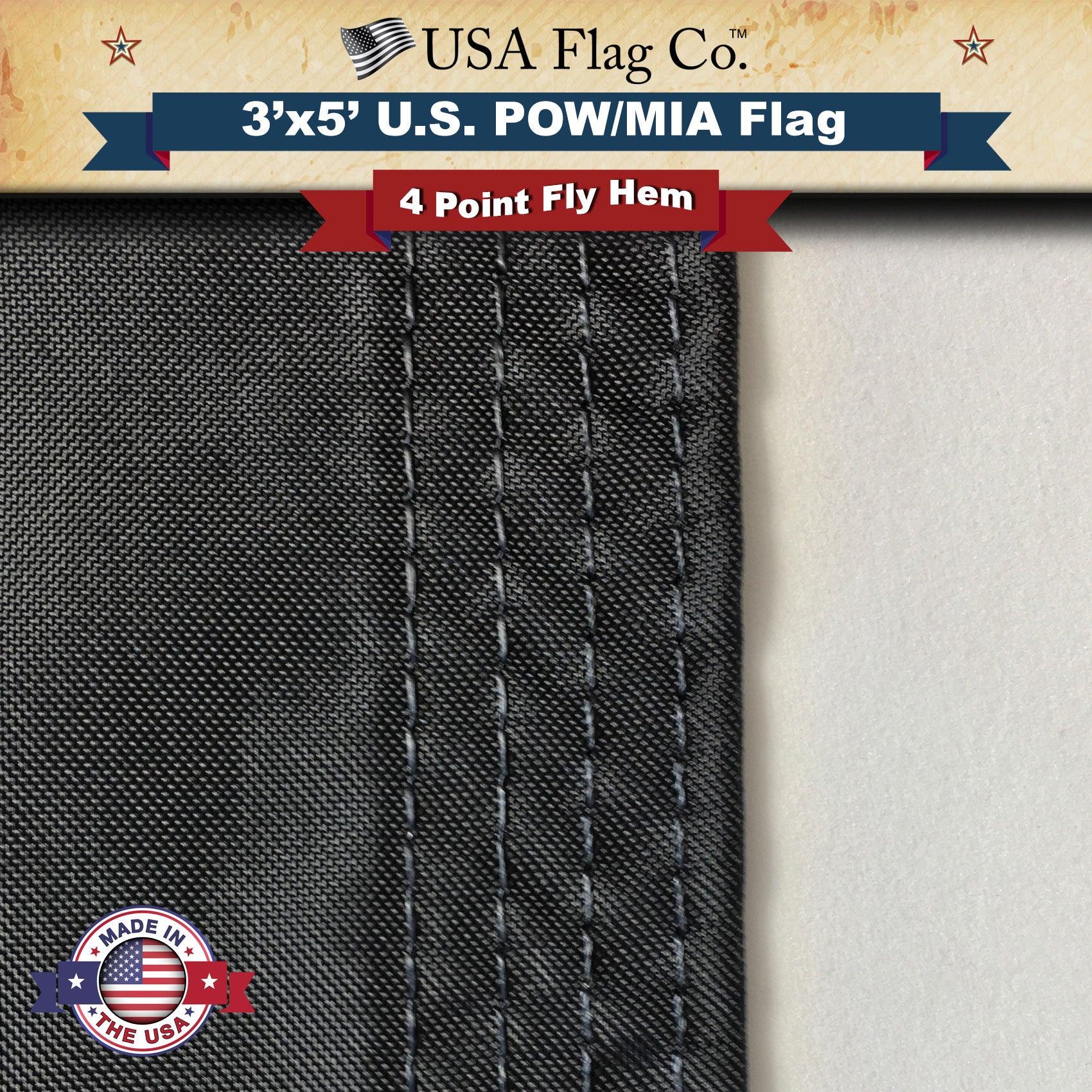 Official POW MIA Flag Made in USA - Image 7