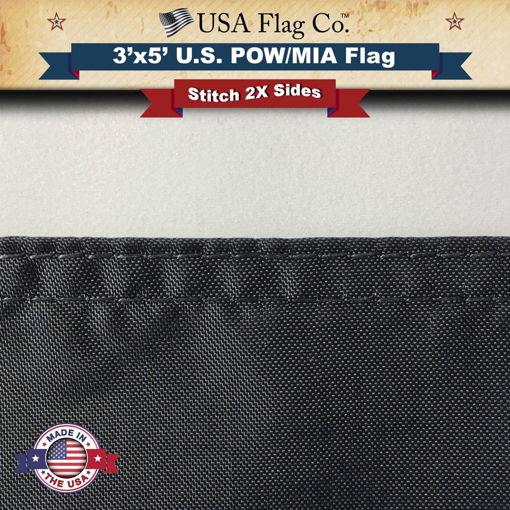 Official POW MIA Flag Made in USA - Image 8