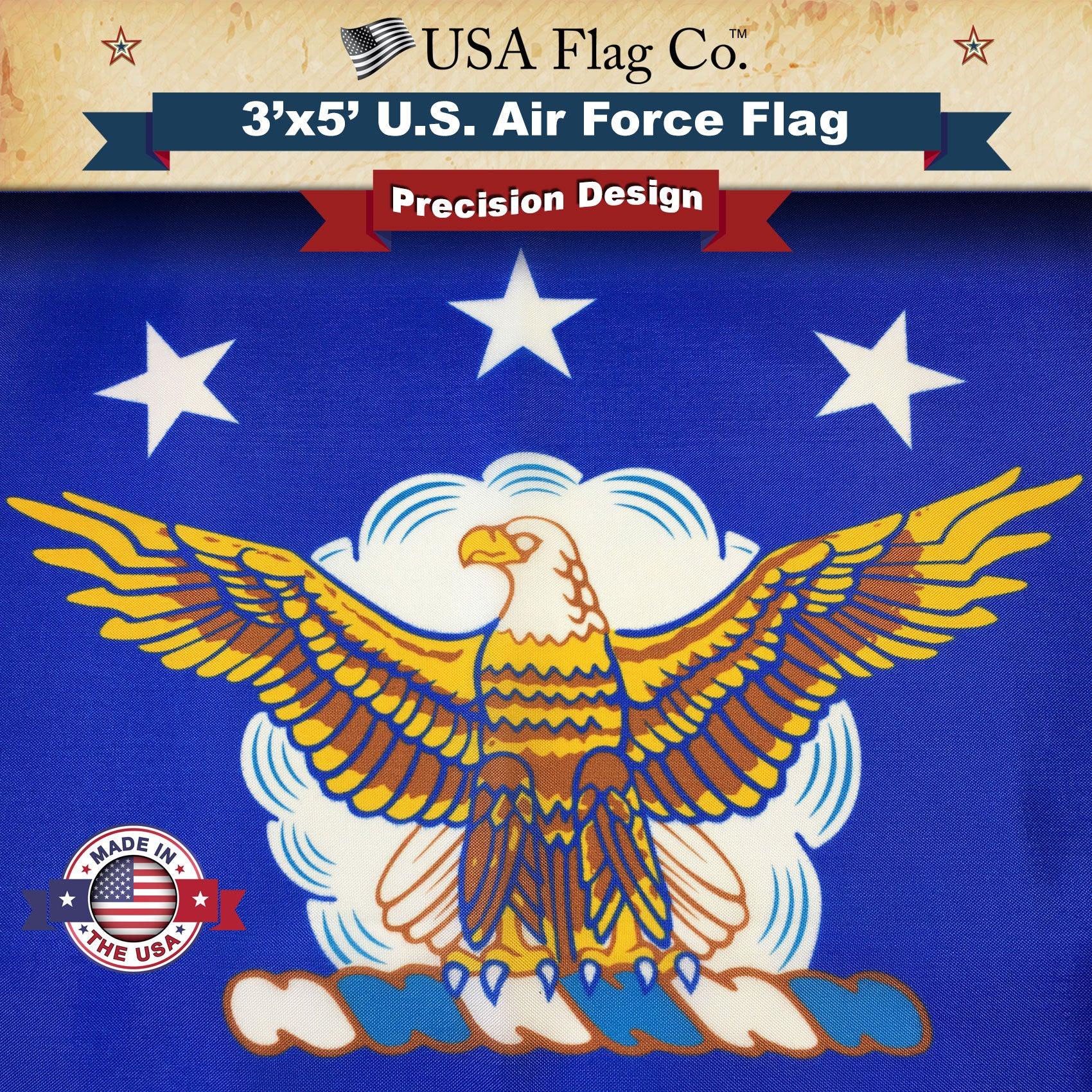 Official US Air Force Flag Made in USA - Image 3