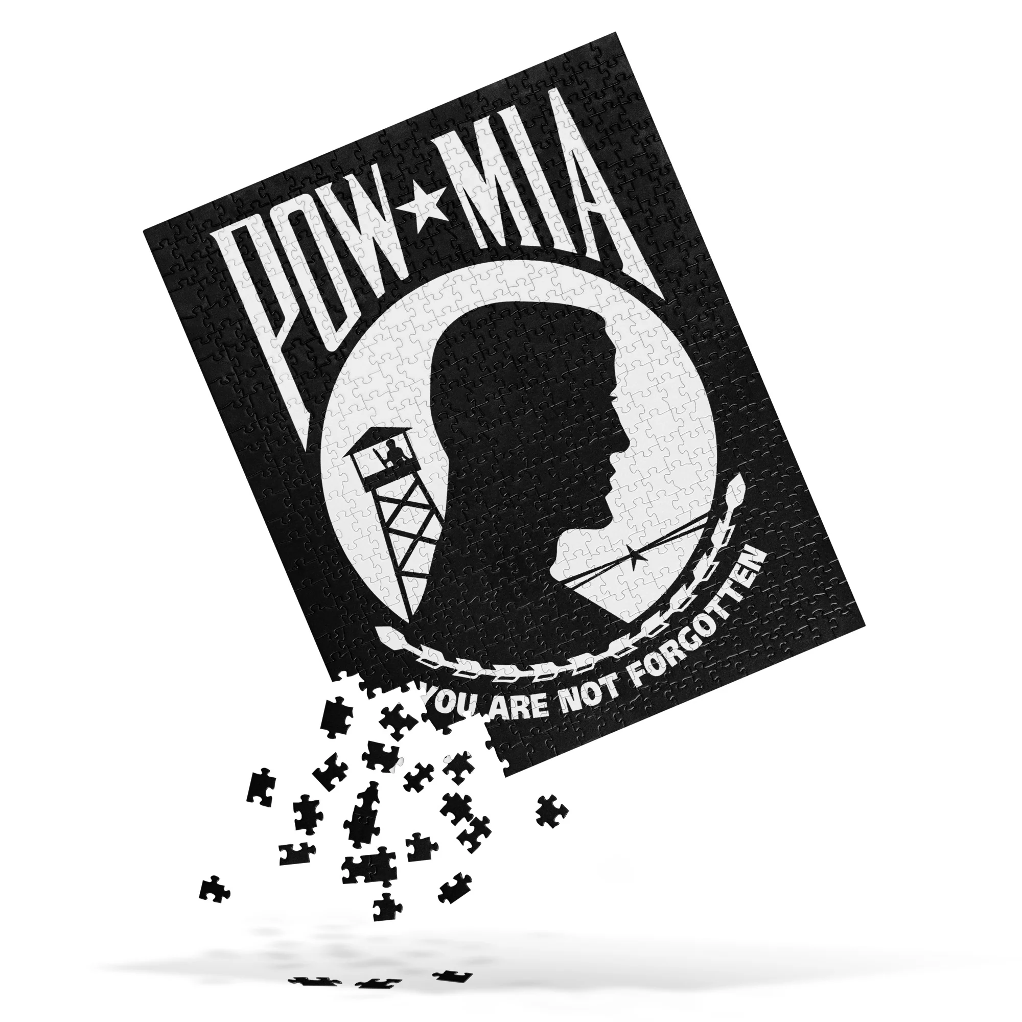 POW-MIA Jigsaw puzzle (Made in the U.S.A.) by USA Flag Co. - Image 4
