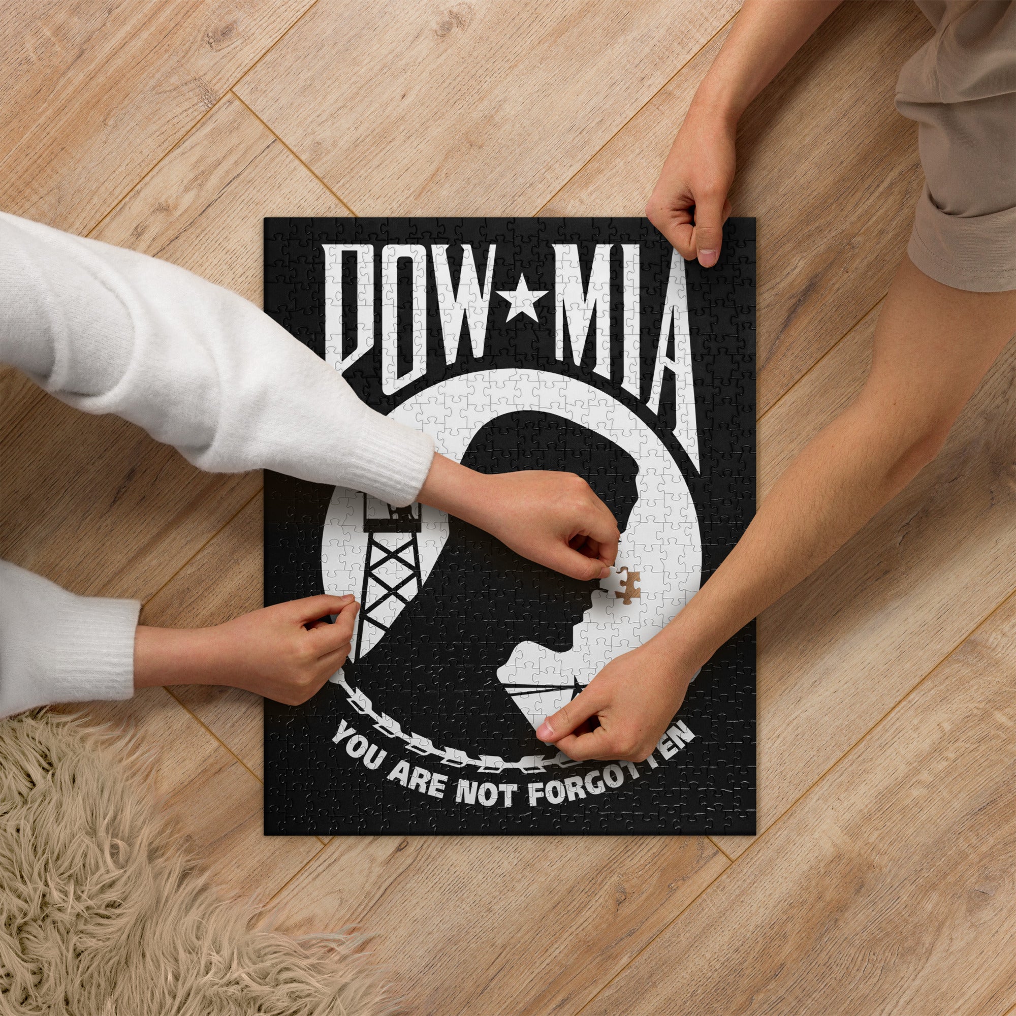 POW-MIA Jigsaw puzzle (Made in the U.S.A.) by USA Flag Co. - Image 7