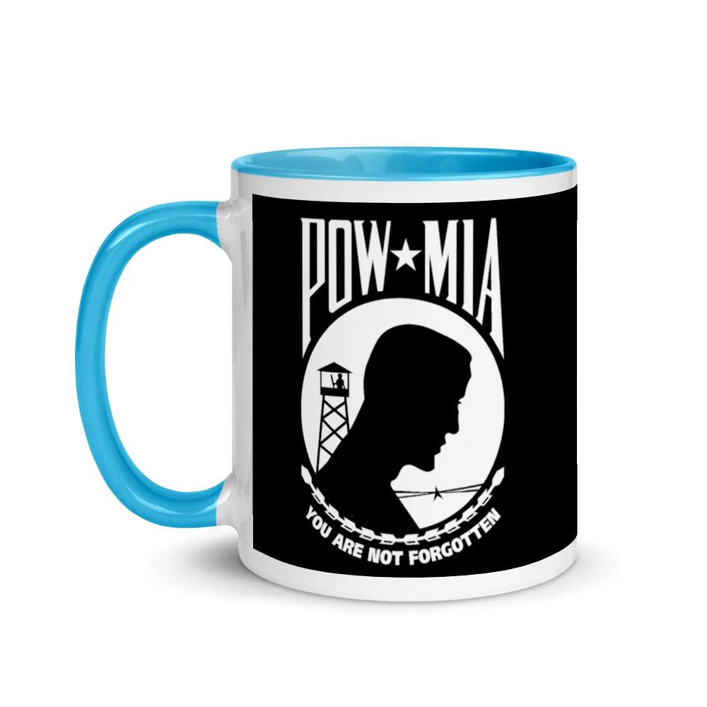 POW MIA Mug - 11 oz. Black Mug - Image 12