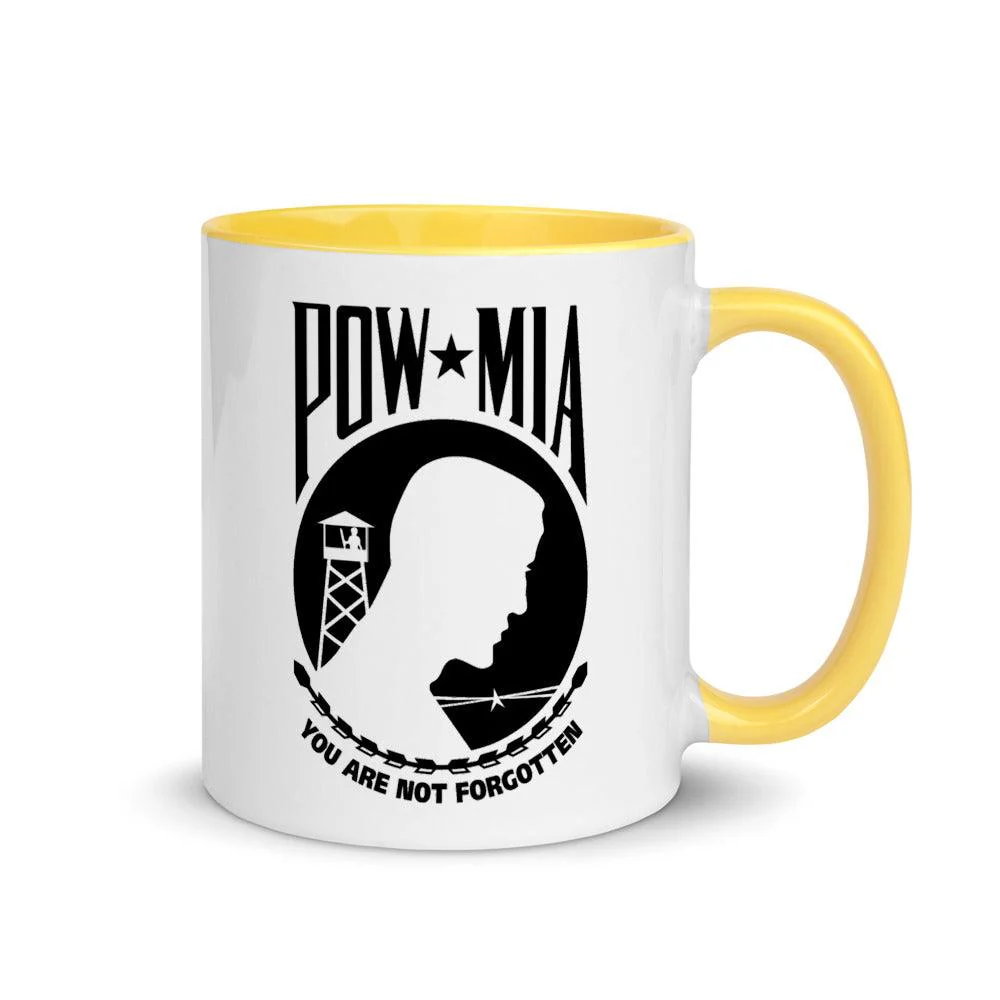 POW MIA Mug - 11 oz. White Mug - Image 16