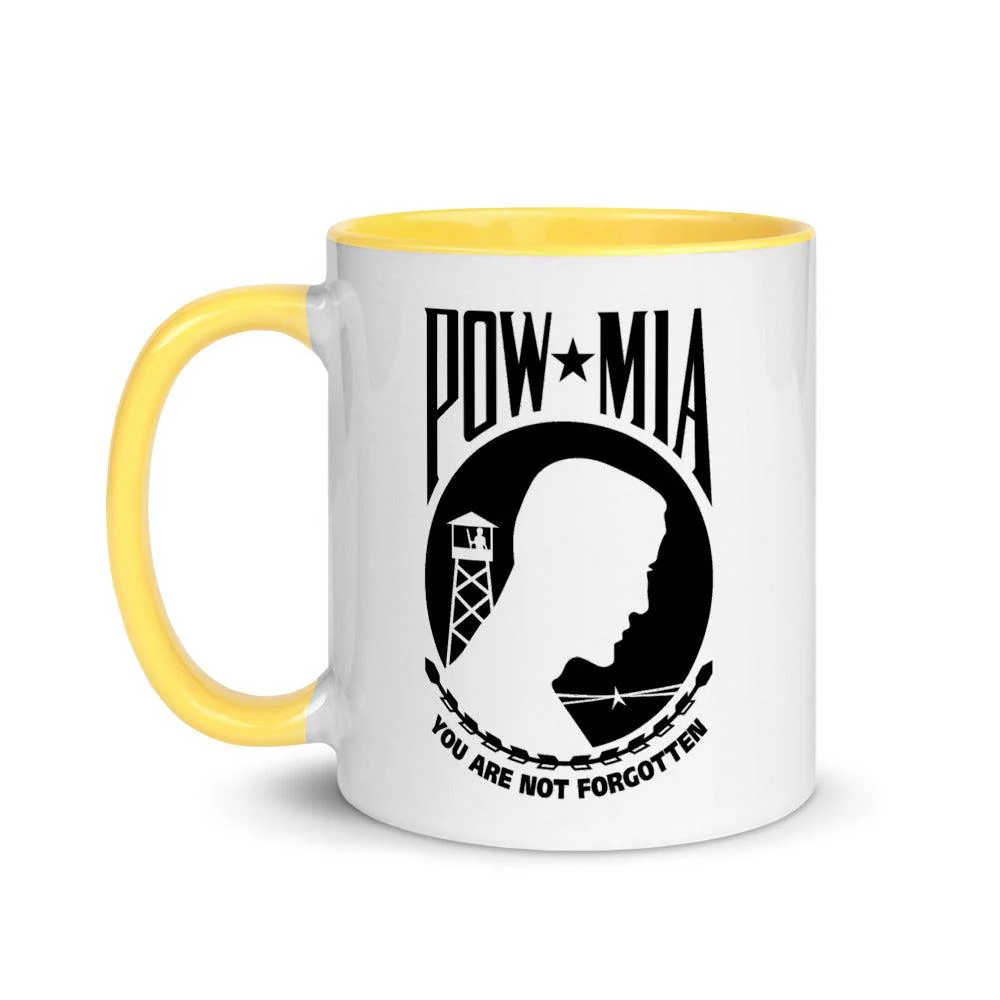 POW MIA Mug - 11 oz. White Mug - Image 18