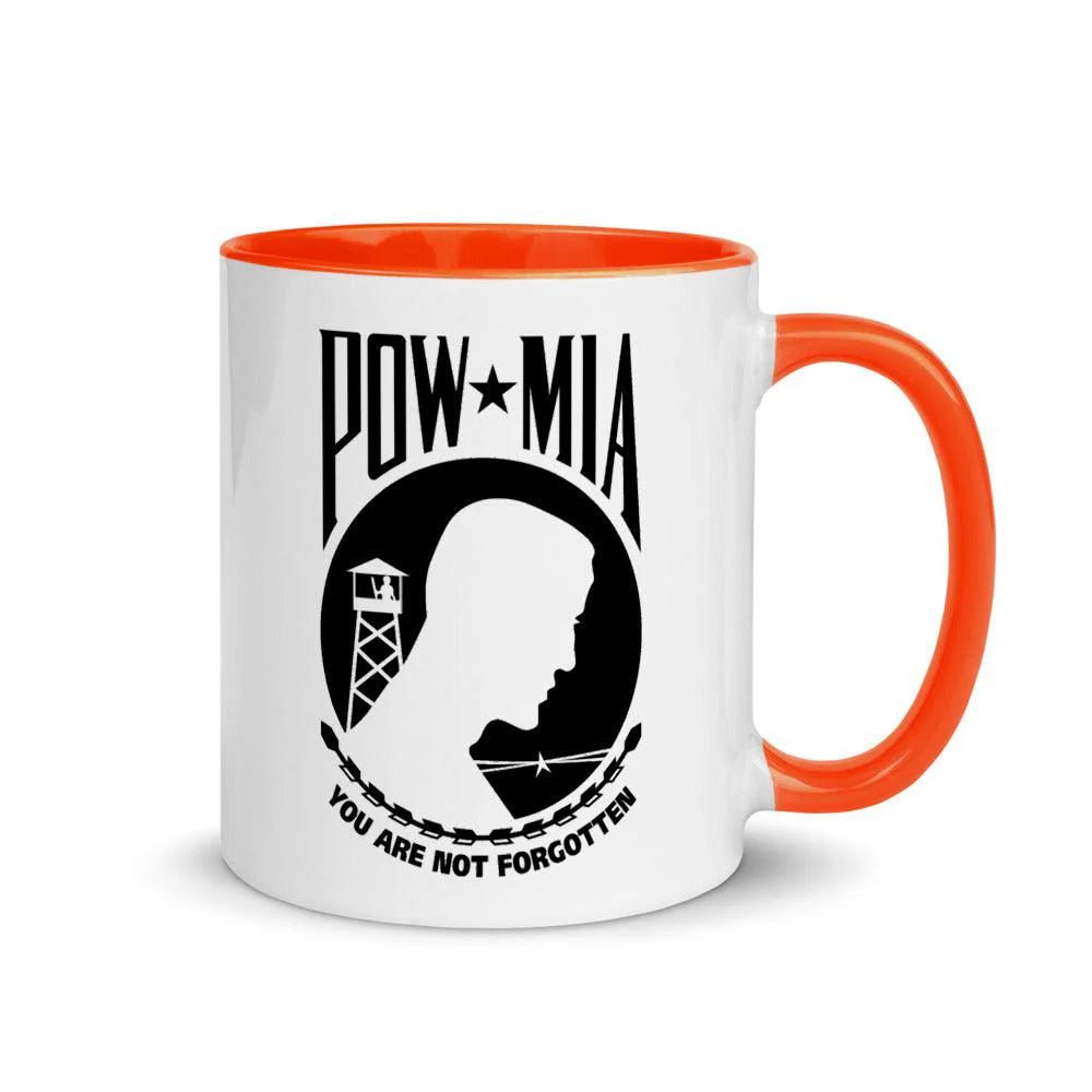 POW MIA Mug - 11 oz. White Mug - Image 7