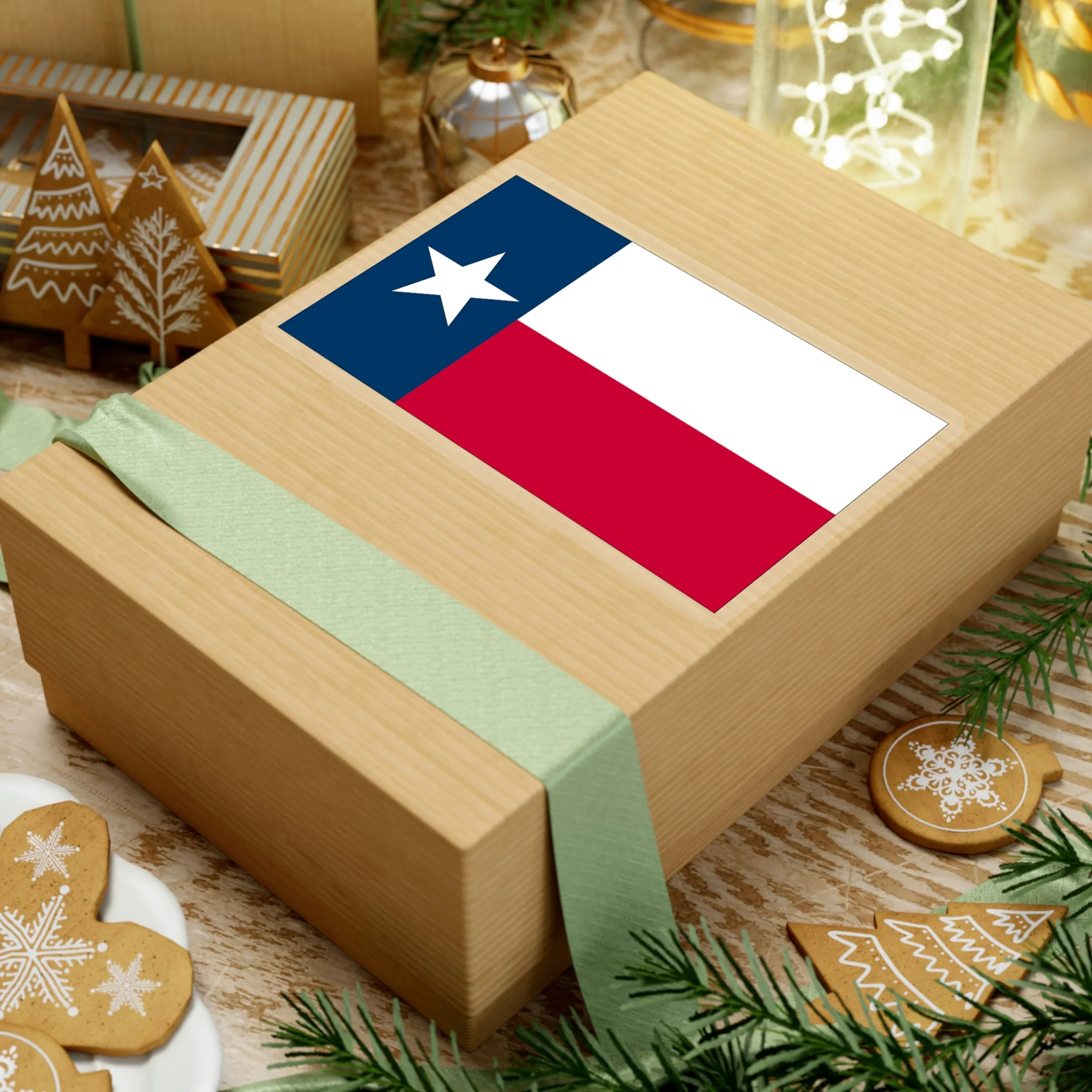 Texas Flag Sticker - Image 19