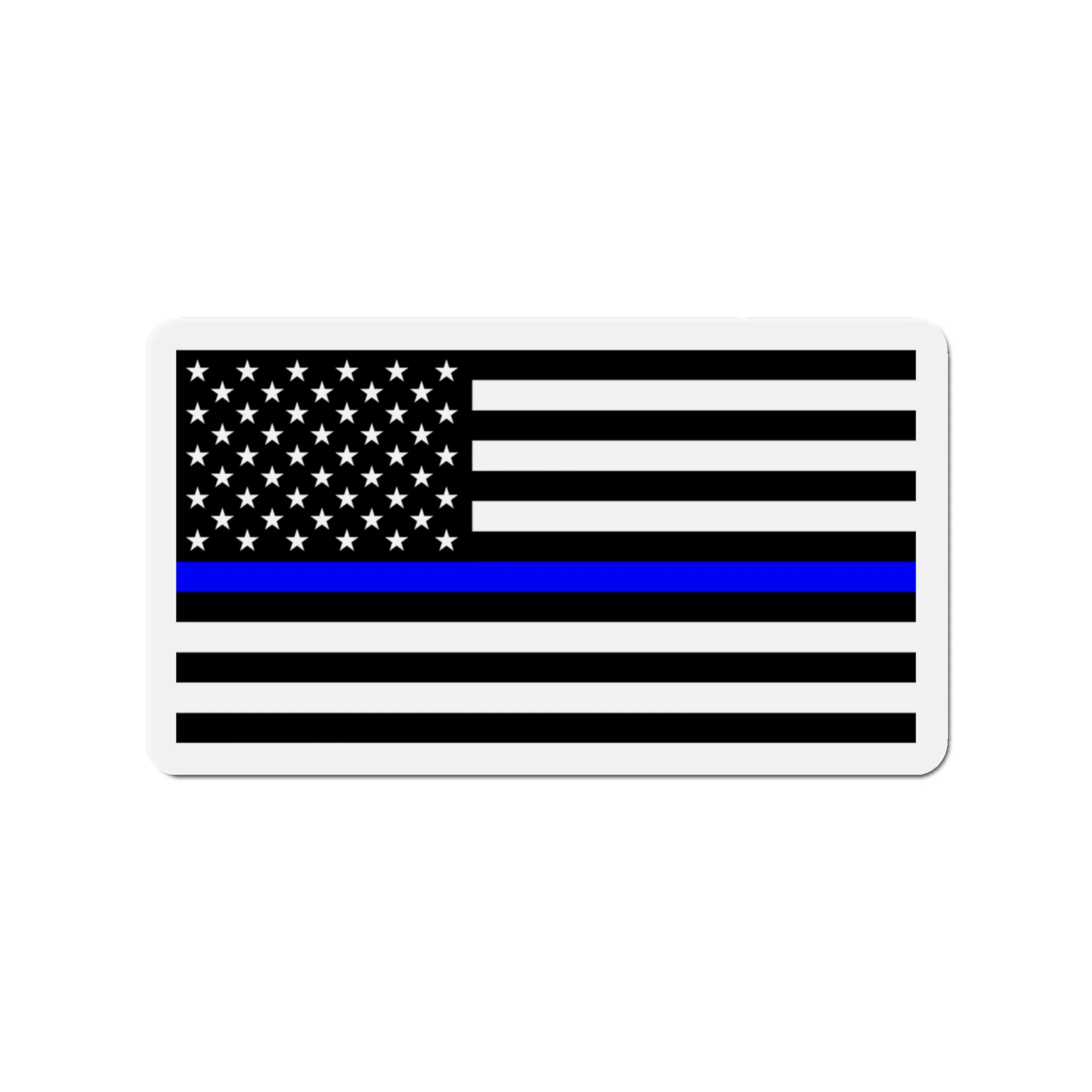 Thin Blue Line Flag Magnet - Image 7