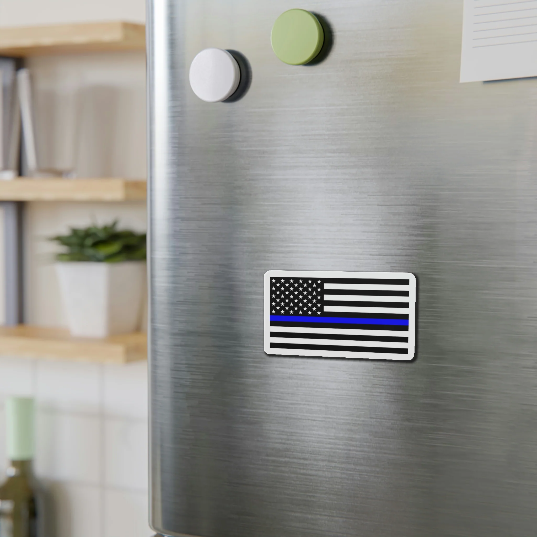 Thin Blue Line Flag Magnet - Image 9