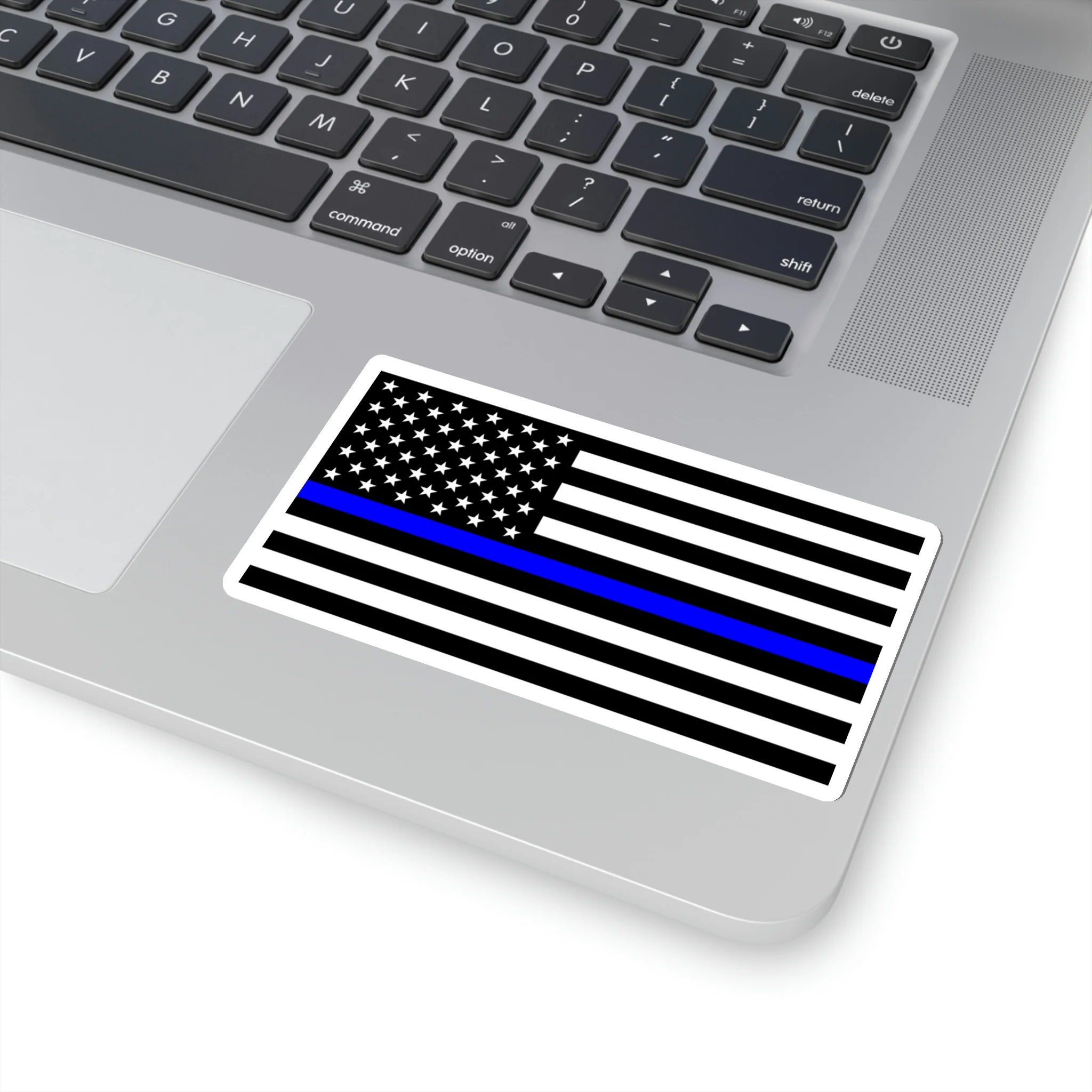 Thin Blue Line Flag Sticker - Image 16