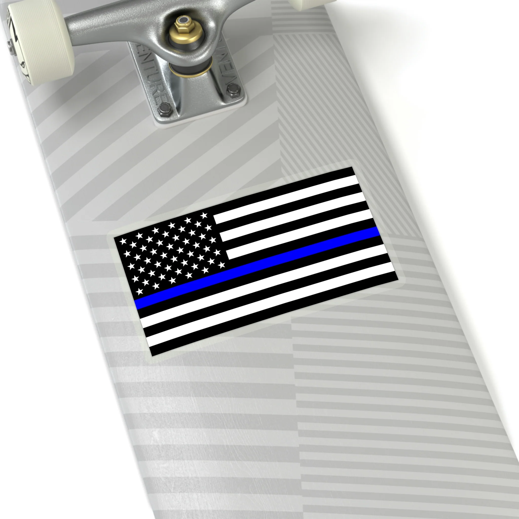 Thin Blue Line Flag Sticker - Image 18