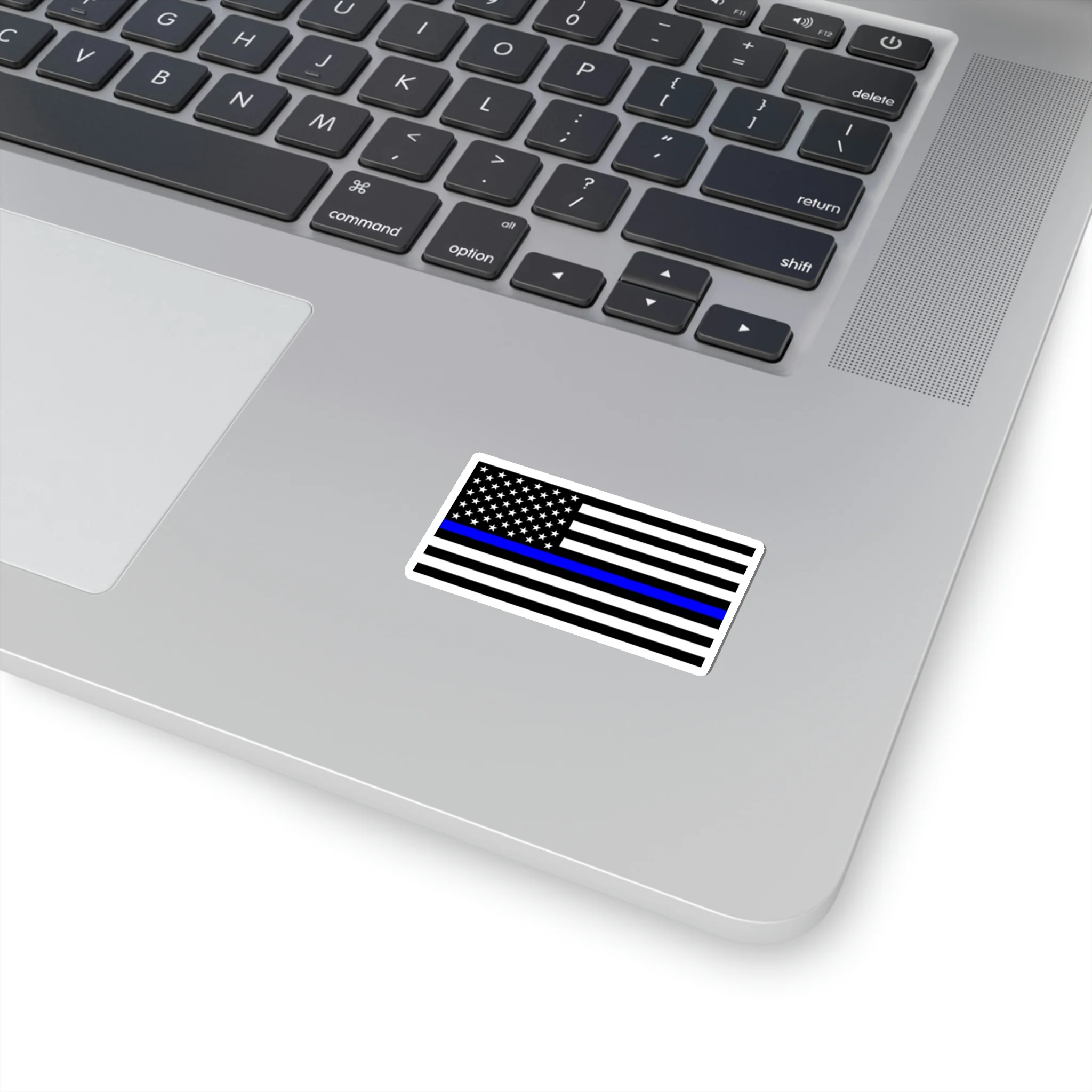 Thin Blue Line Flag Sticker - Image 3
